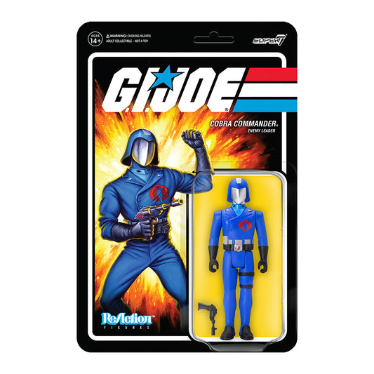 G.I. Joe ReAction Figures Wave 1 - Cobra Commander
