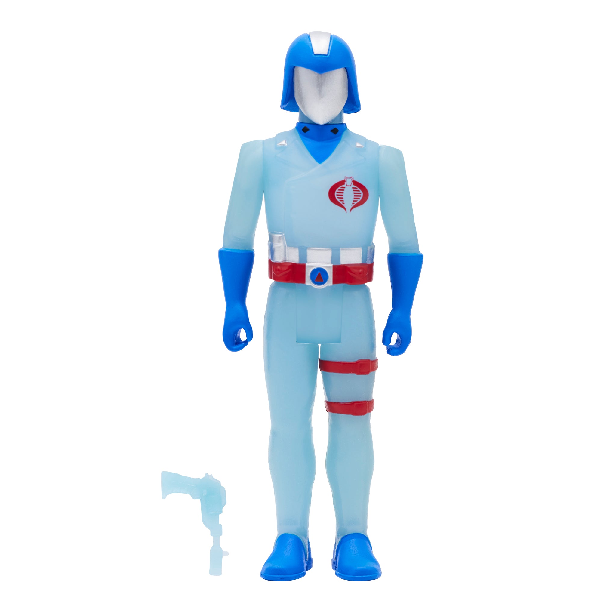 G.I. Joe ReAction Figures Wave 1b - Cobra Commander (Glow Patrol)