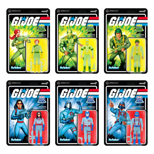 G.I. Joe ReAction - Glow Patrol Set