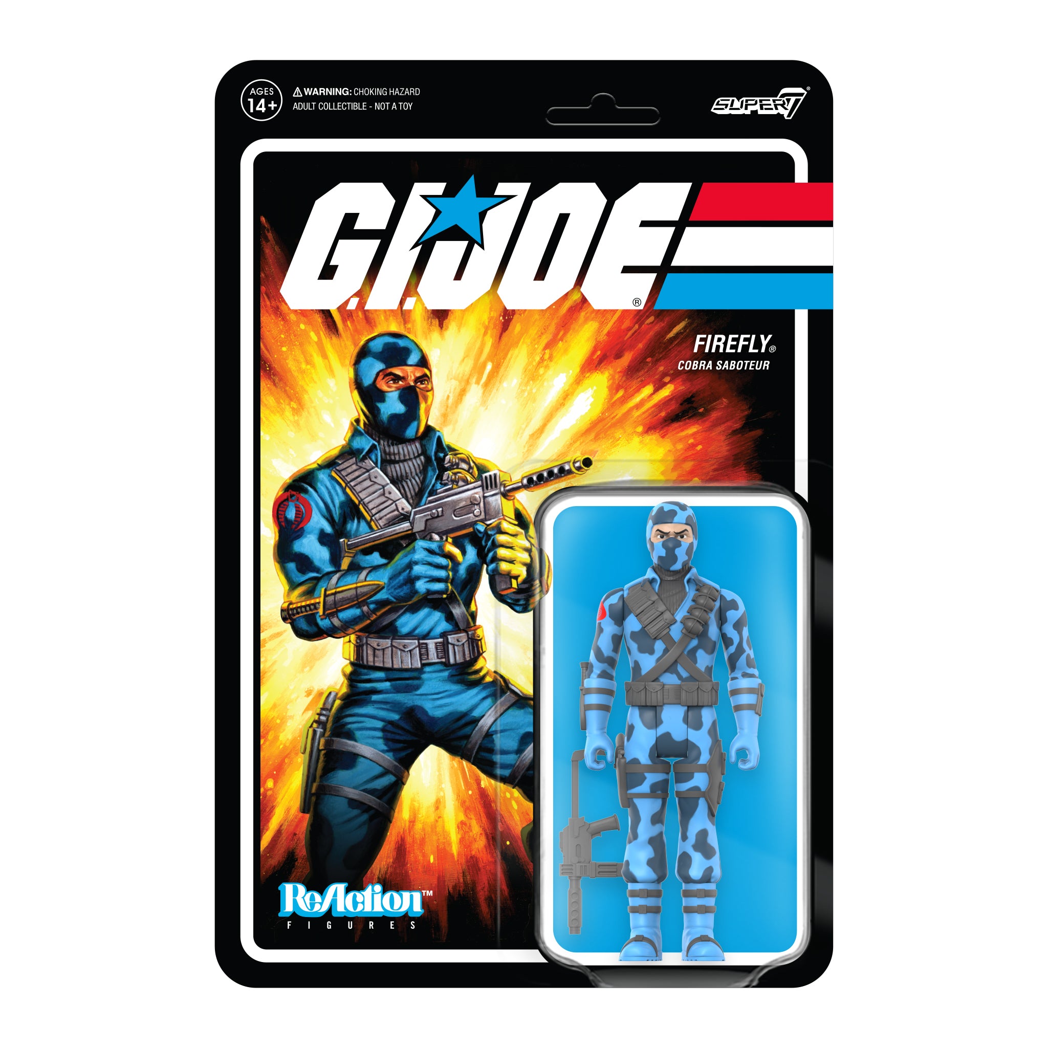 G.I. Joe ReAction Figures Wave 3 - Firefly (Comic Colors)