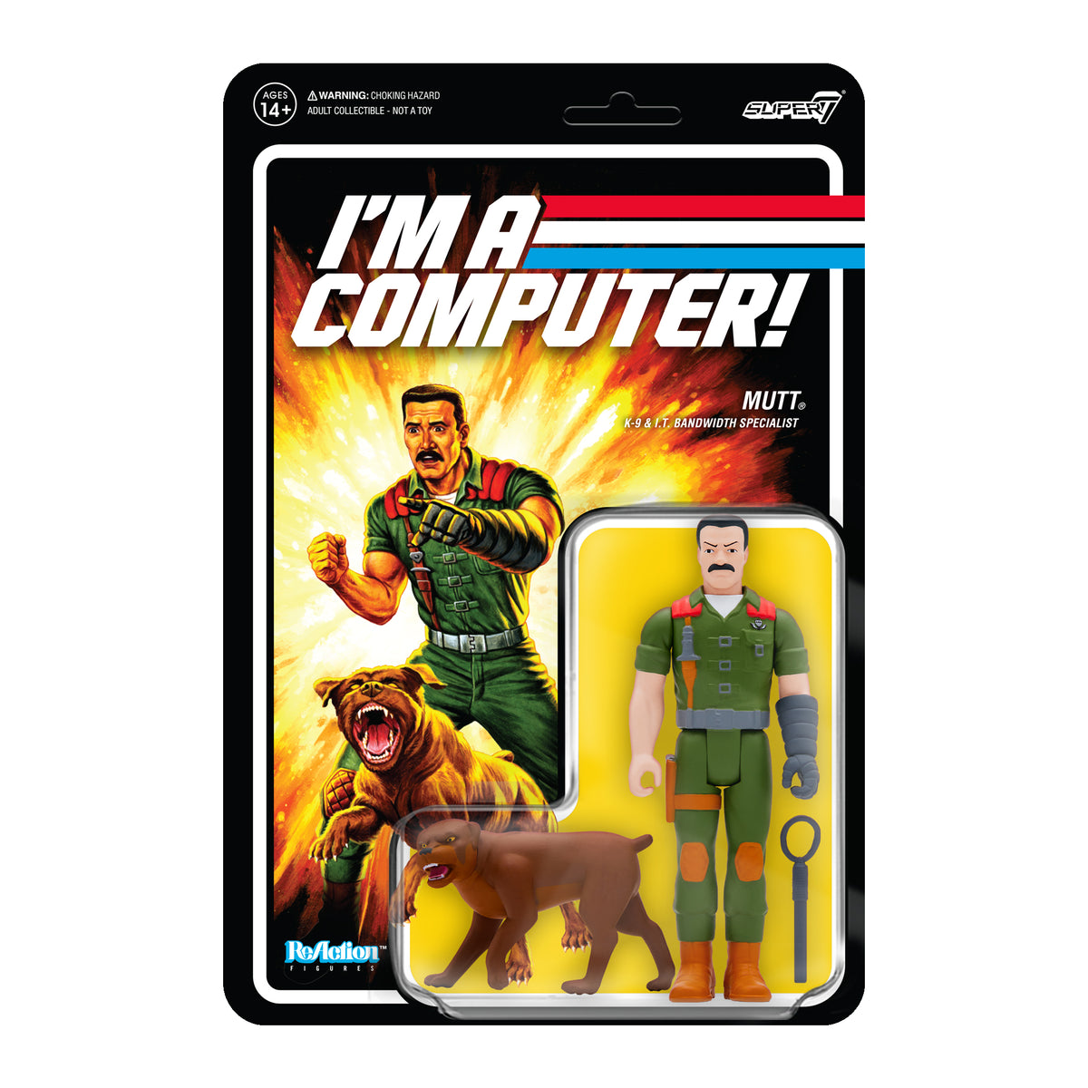 Super7 G.I. Joe ReAction Figures – Mutt E Junkyard – Set Da Collezione 9,5 Cm - 3