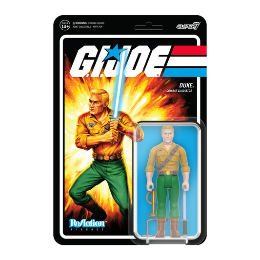 G.I. Joe ReAction Figures Wave 5 - Duke (Combat Gladiator)