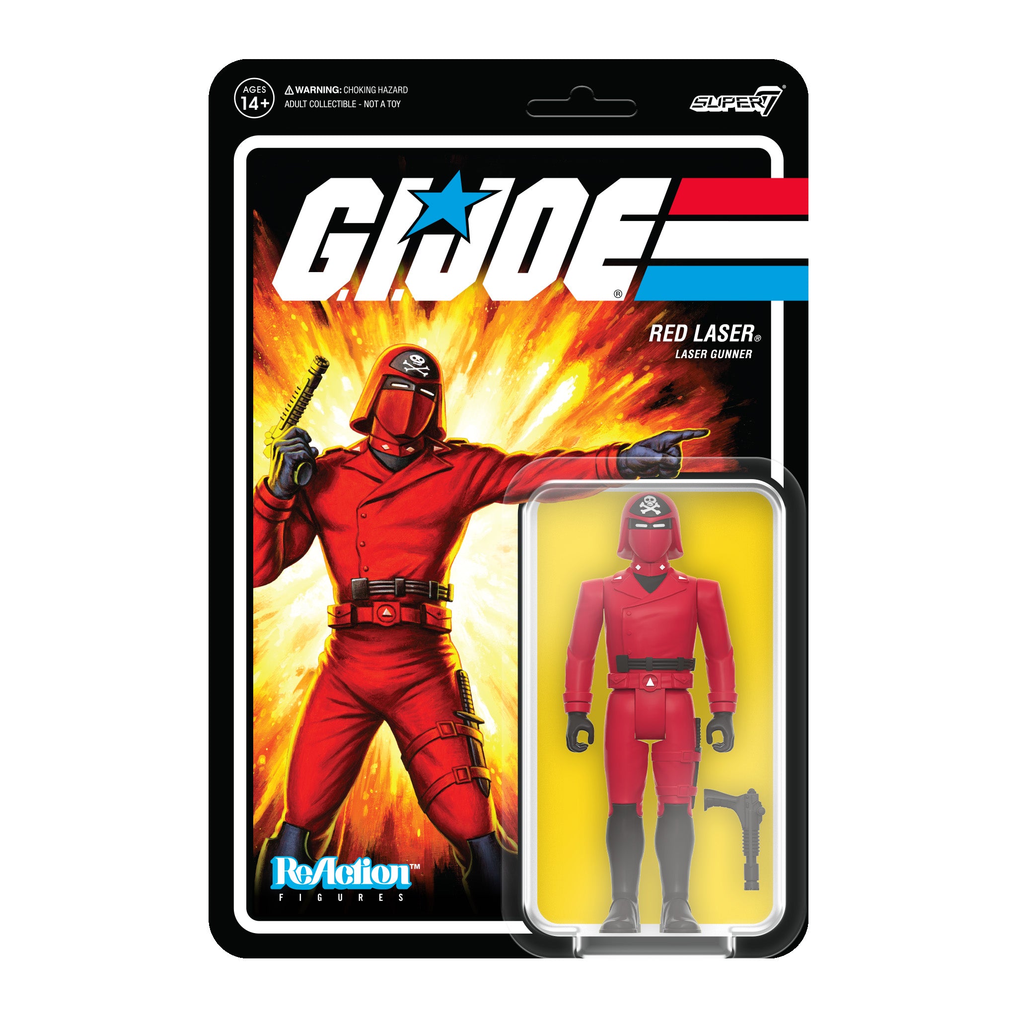 G.I. Joe ReAction Figures Wave 5 - Red Laser