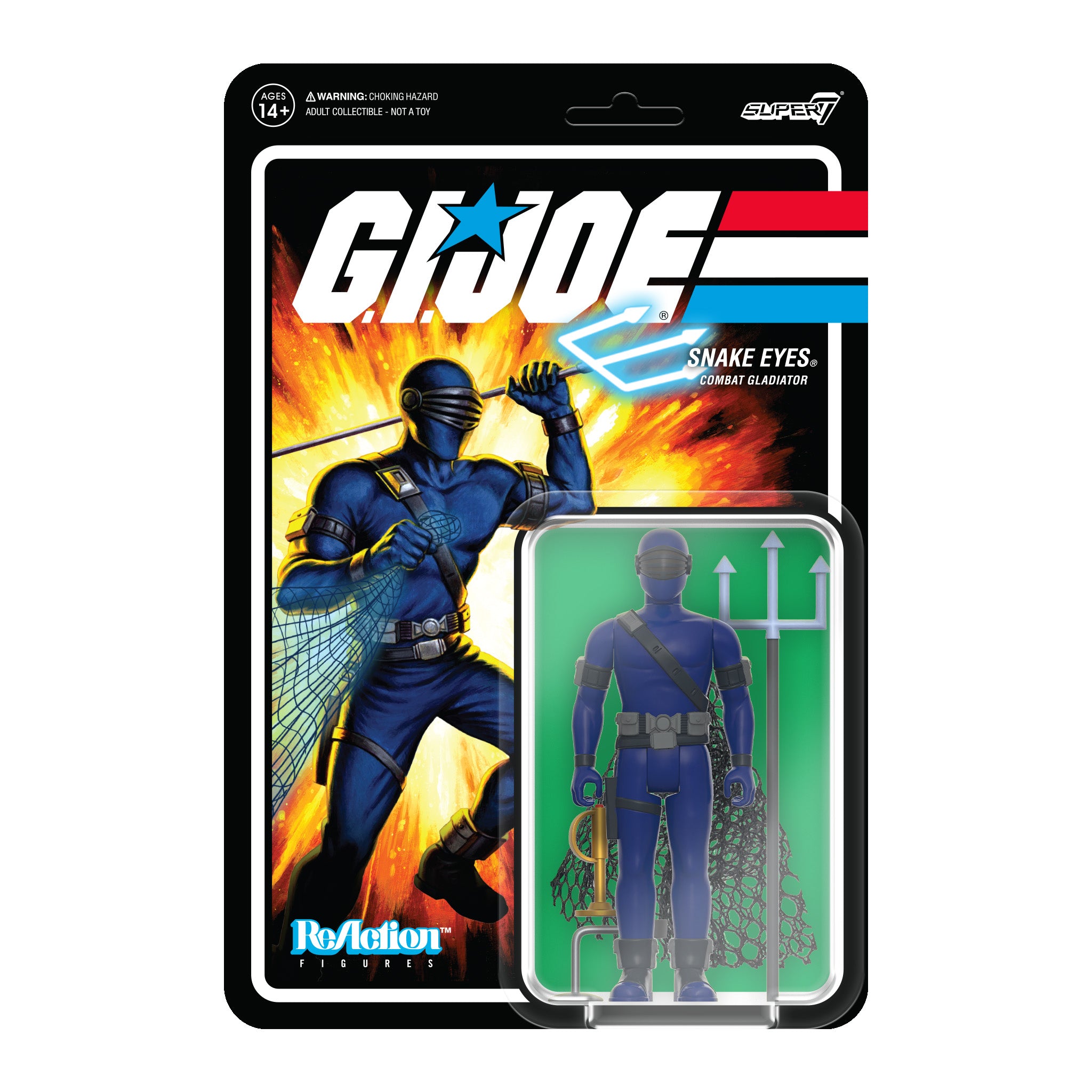G.I. Joe ReAction Figures Wave 5 - Snake Eyes (Combat Gladiator)
