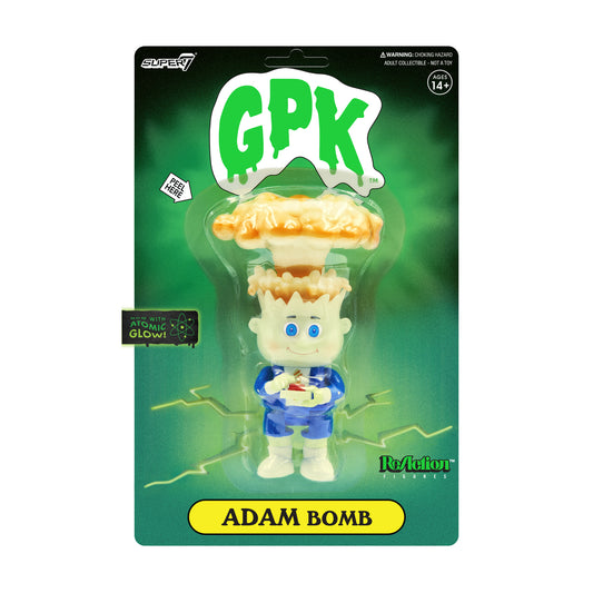 Garbage Pail Kids ReAction Figure - Adam Bomb (Glow)