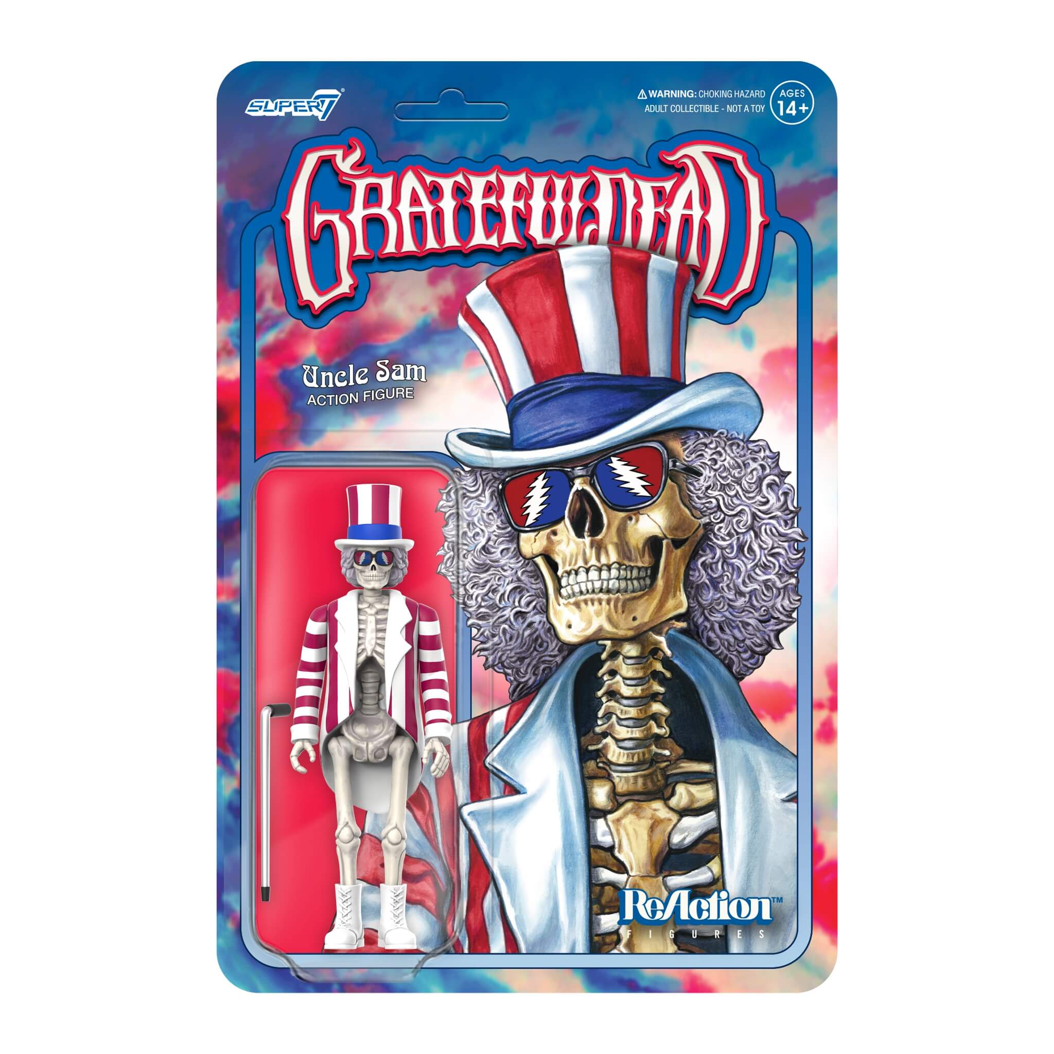 Grateful Dead ReAction Figure Wave 3 - Uncle Sam Skeleton