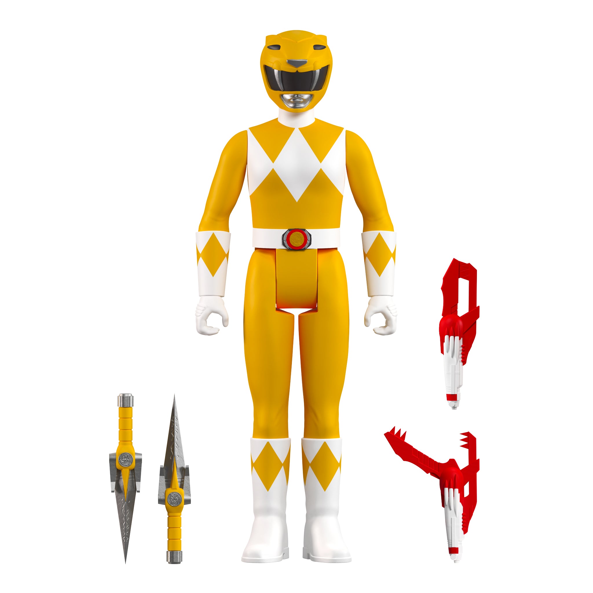 Mighty Morphin Power Rangers ReAction Figure Wave 3 - Yellow Ranger