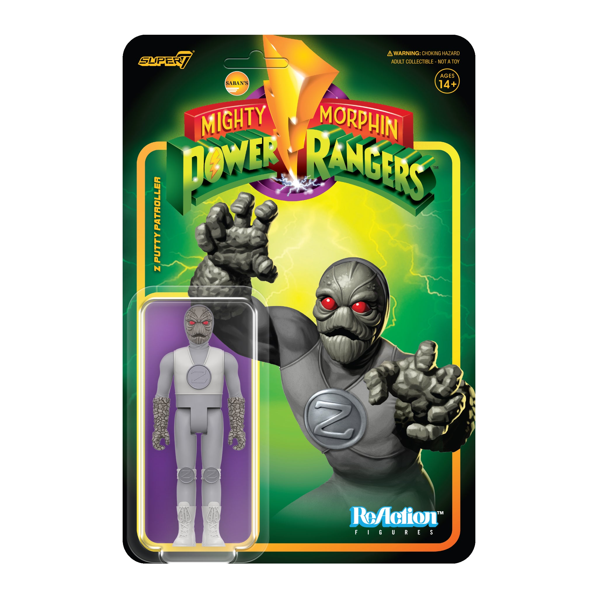 Mighty Morphin Power Rangers ReAction Figure Wave 4 - Z Putty Patroller