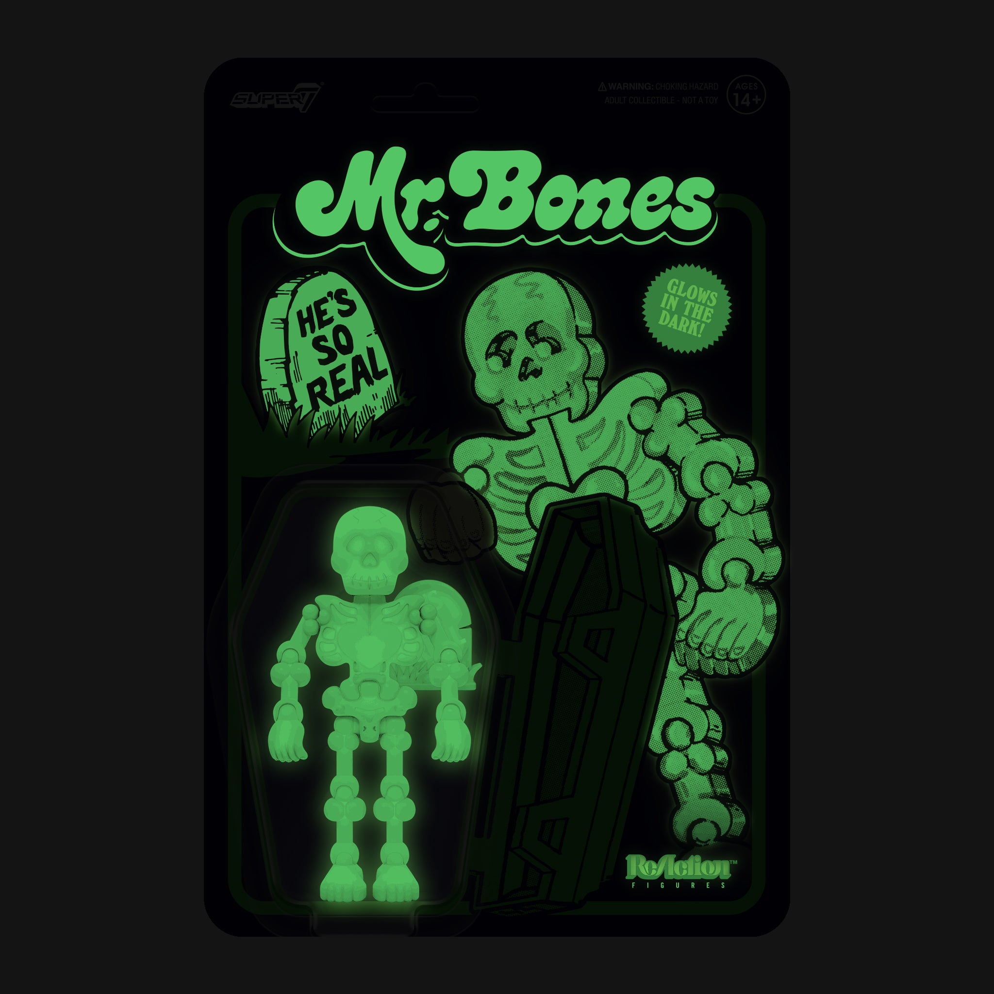 Mr Bones ReAction Glow Figure