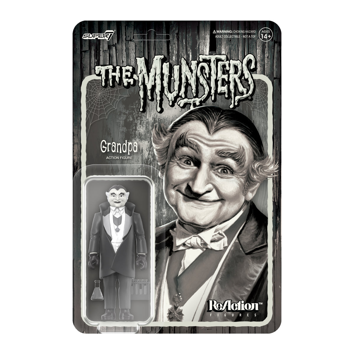 grandpa monsters Munsters ReAction Figures Wave 2