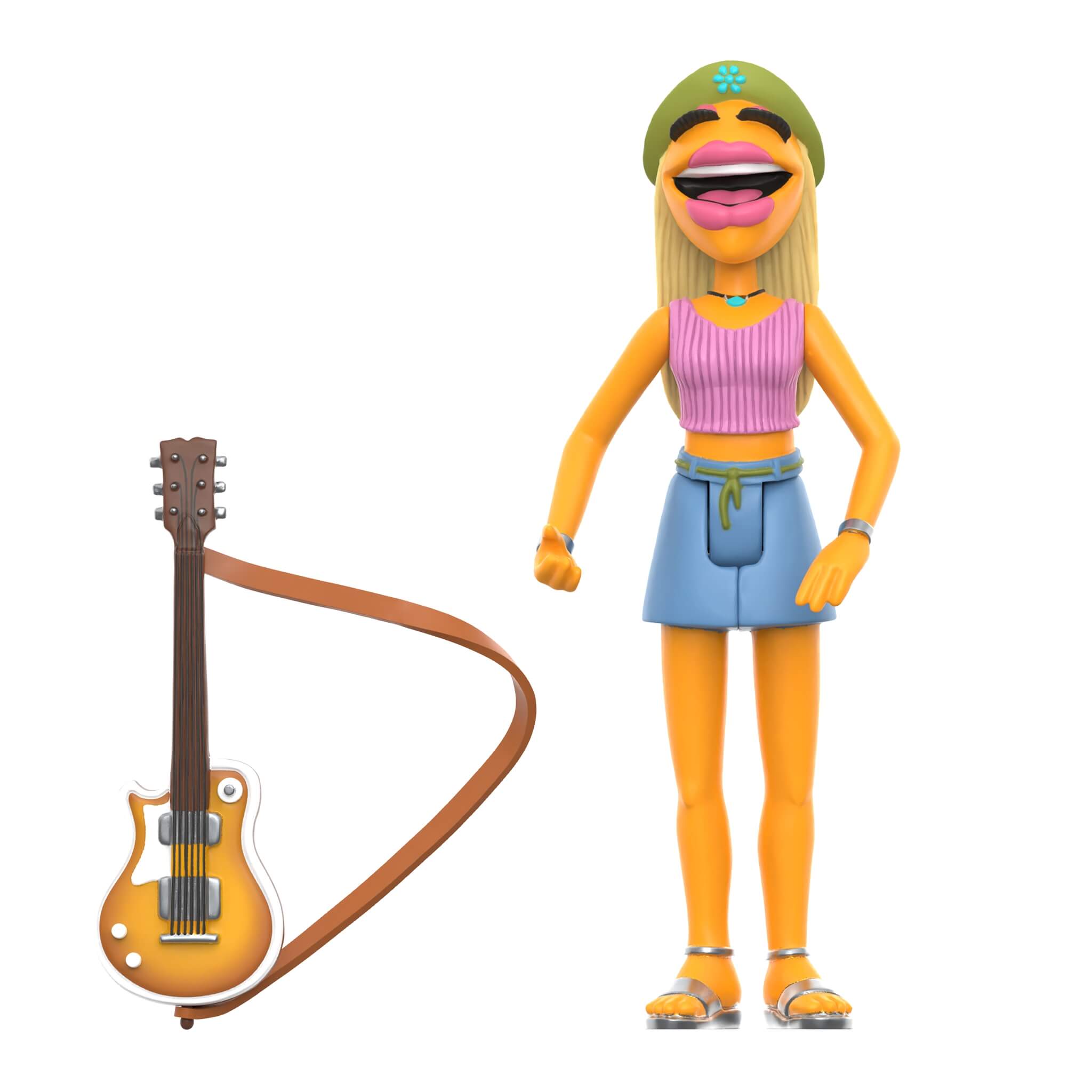 The Muppets ReAction Figures Wave 1  - Electric Mayhem Band - Janice