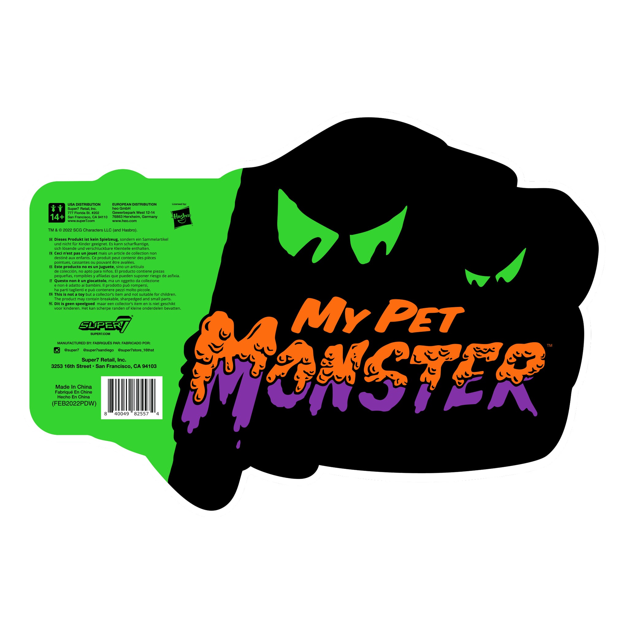 My Pet Monster ReAction - My Pet Monster (Orange/Black) [Boodega '22]