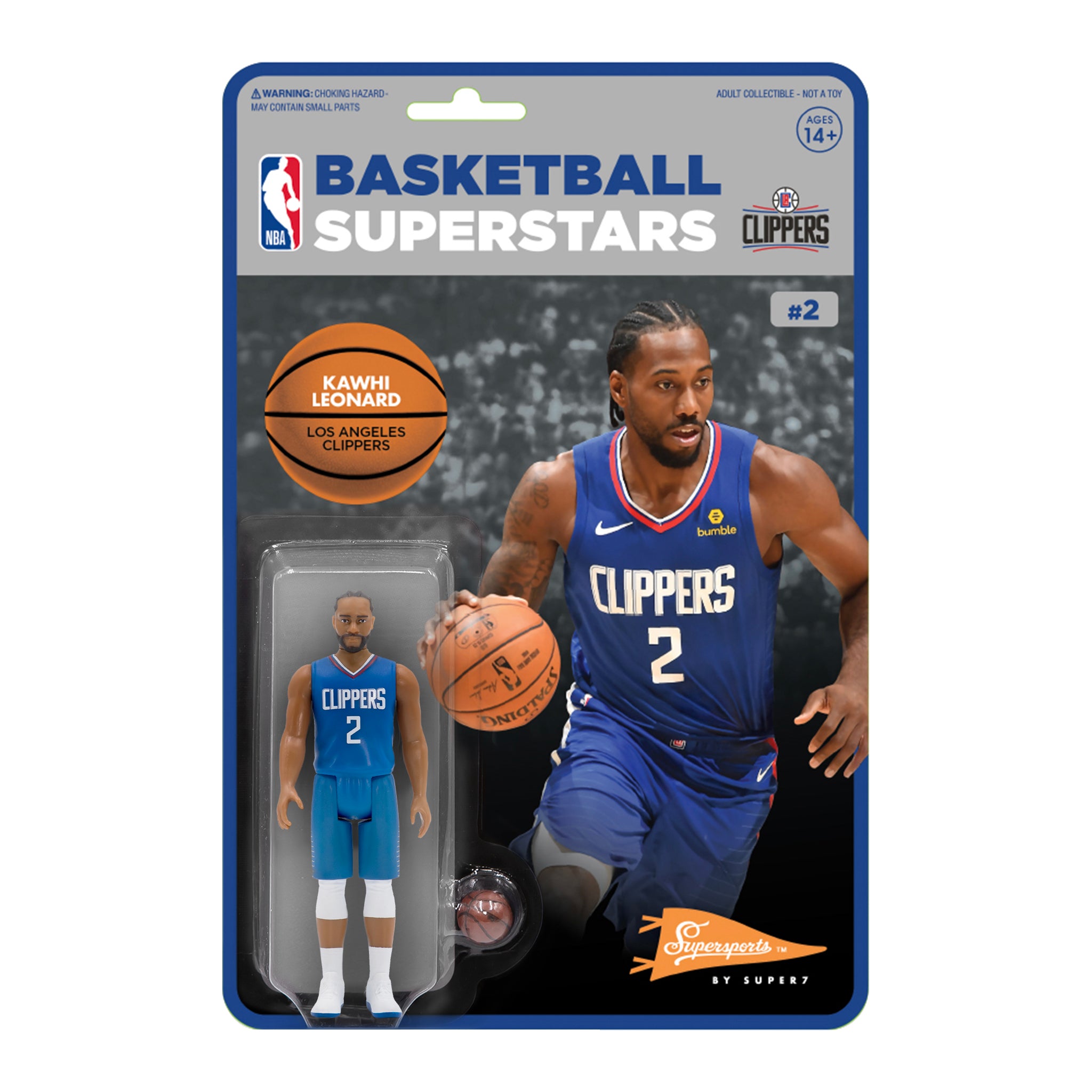 NBA Supersports Figure - Kawhi Leonard (Clippers)