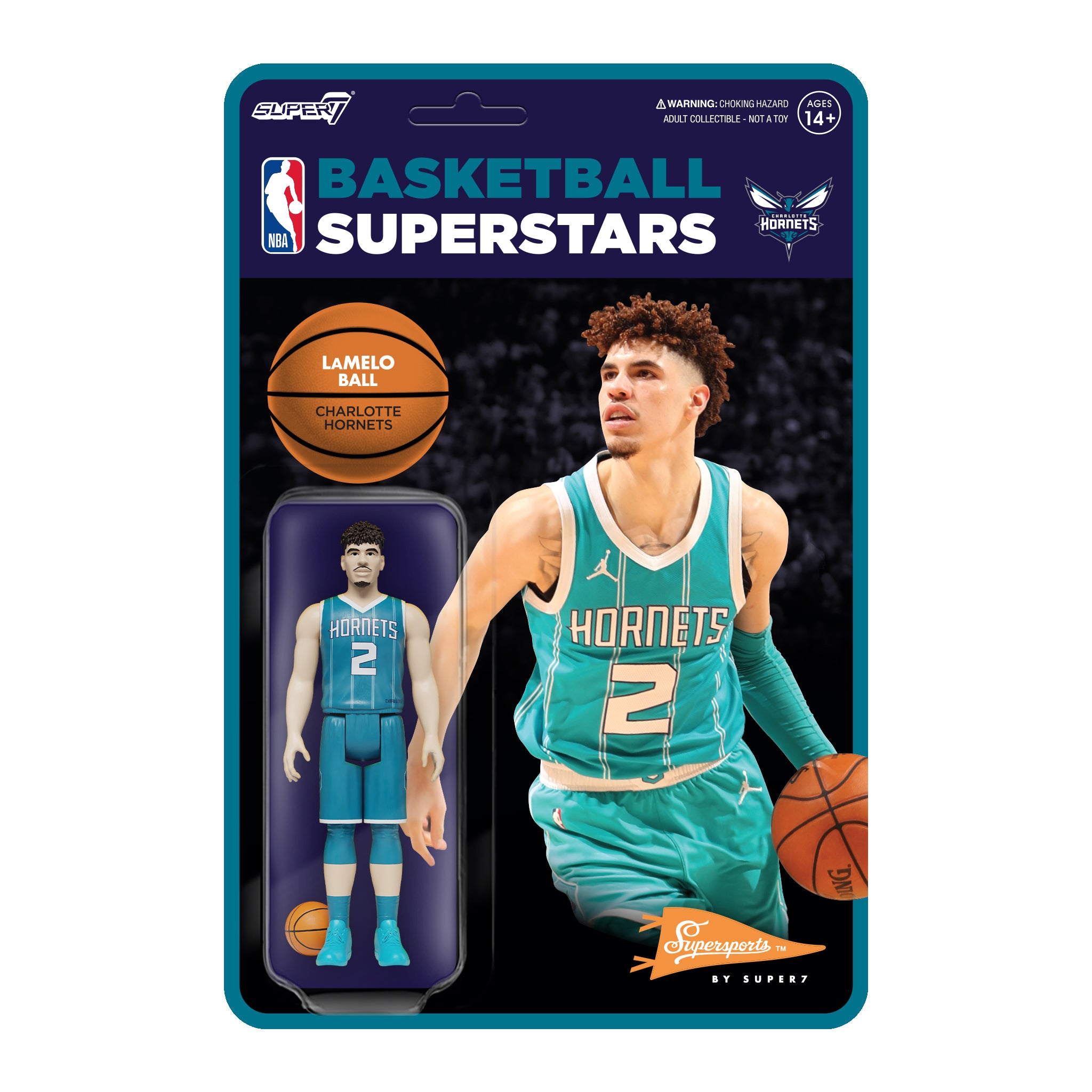 NBA Supersports Figure Wave 4 - LaMelo Ball (Hornets)