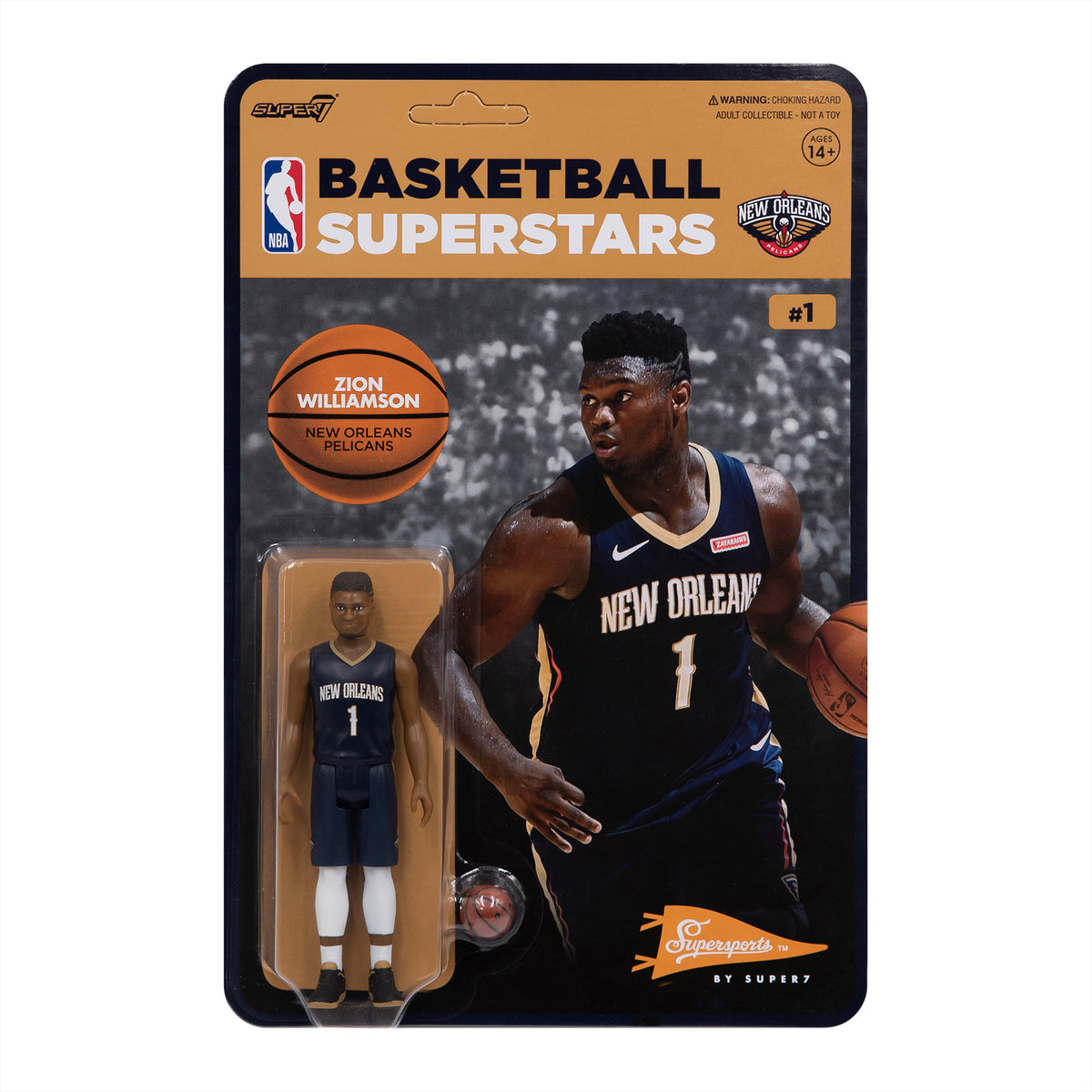 NBA Supersports Figure Zion Williamson (Pelicans)