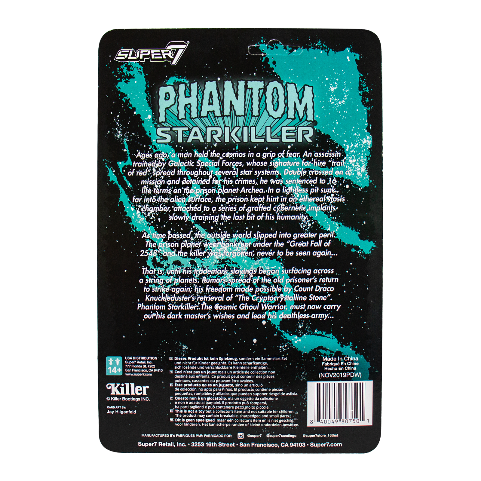 Killer Bootlegs ReAction Figure - Phantom Starkiller (Air Apparition)