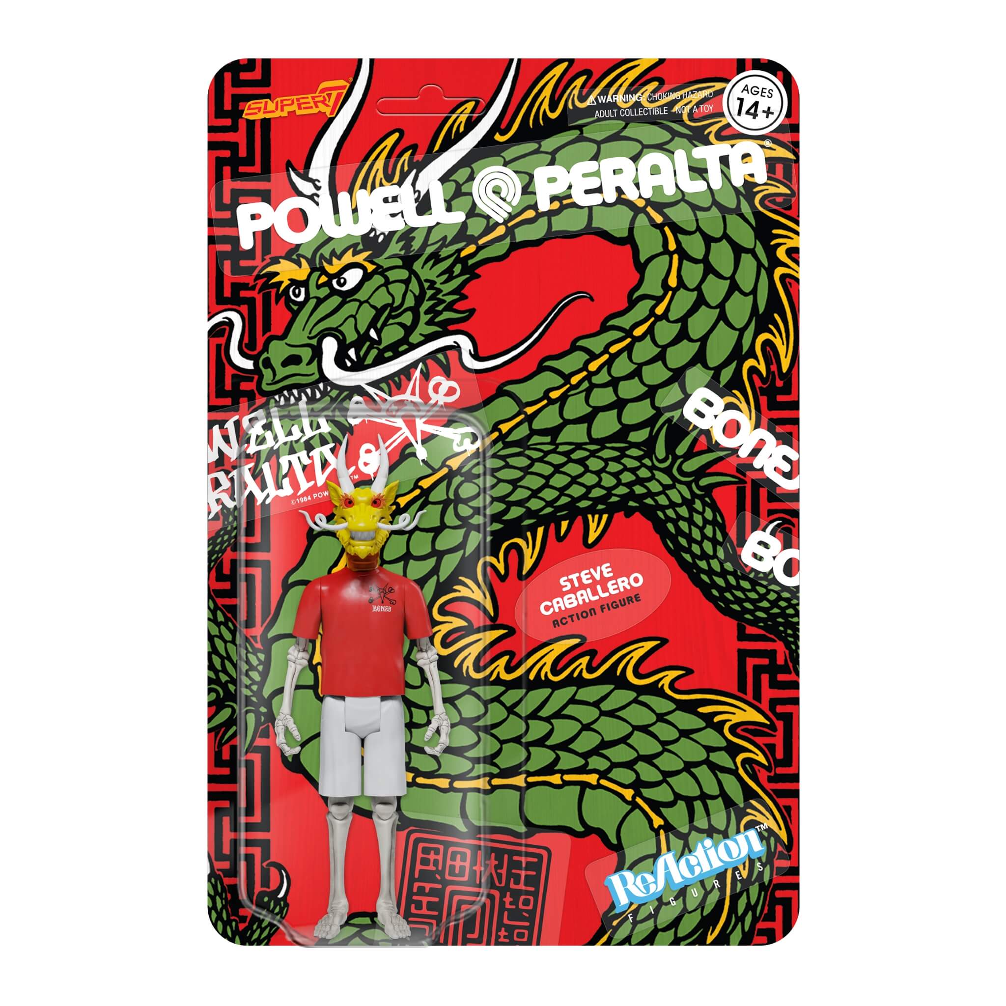 Powell-Peralta ReAction Figure Wave 1 - Steve Caballero Chinese Dragon