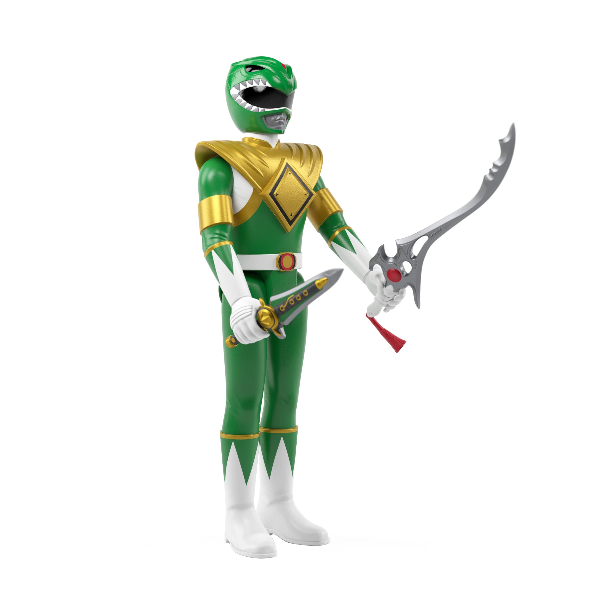Mighty Morphin Power Rangers Reaction Figure Wave 1  - Green Ranger