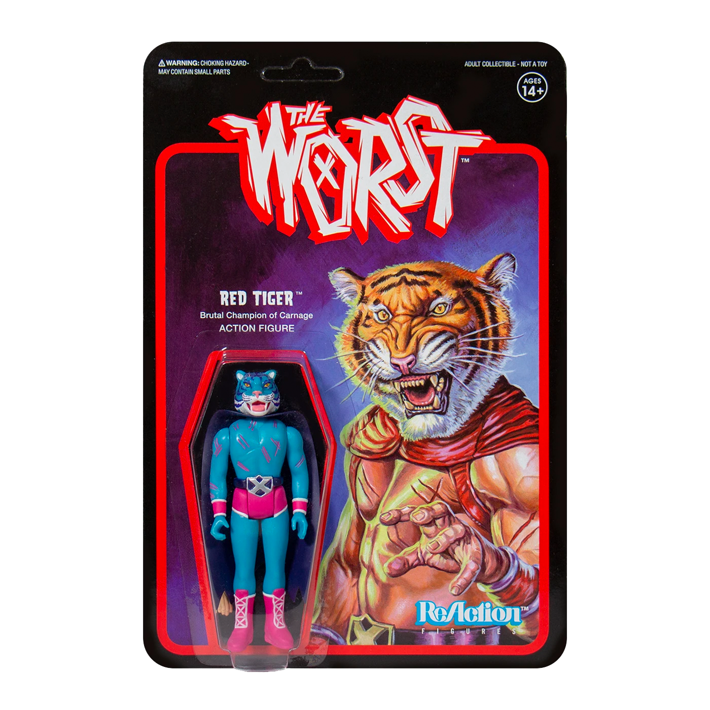 The Worst ReAction Figure - Red Tiger (Color 3)