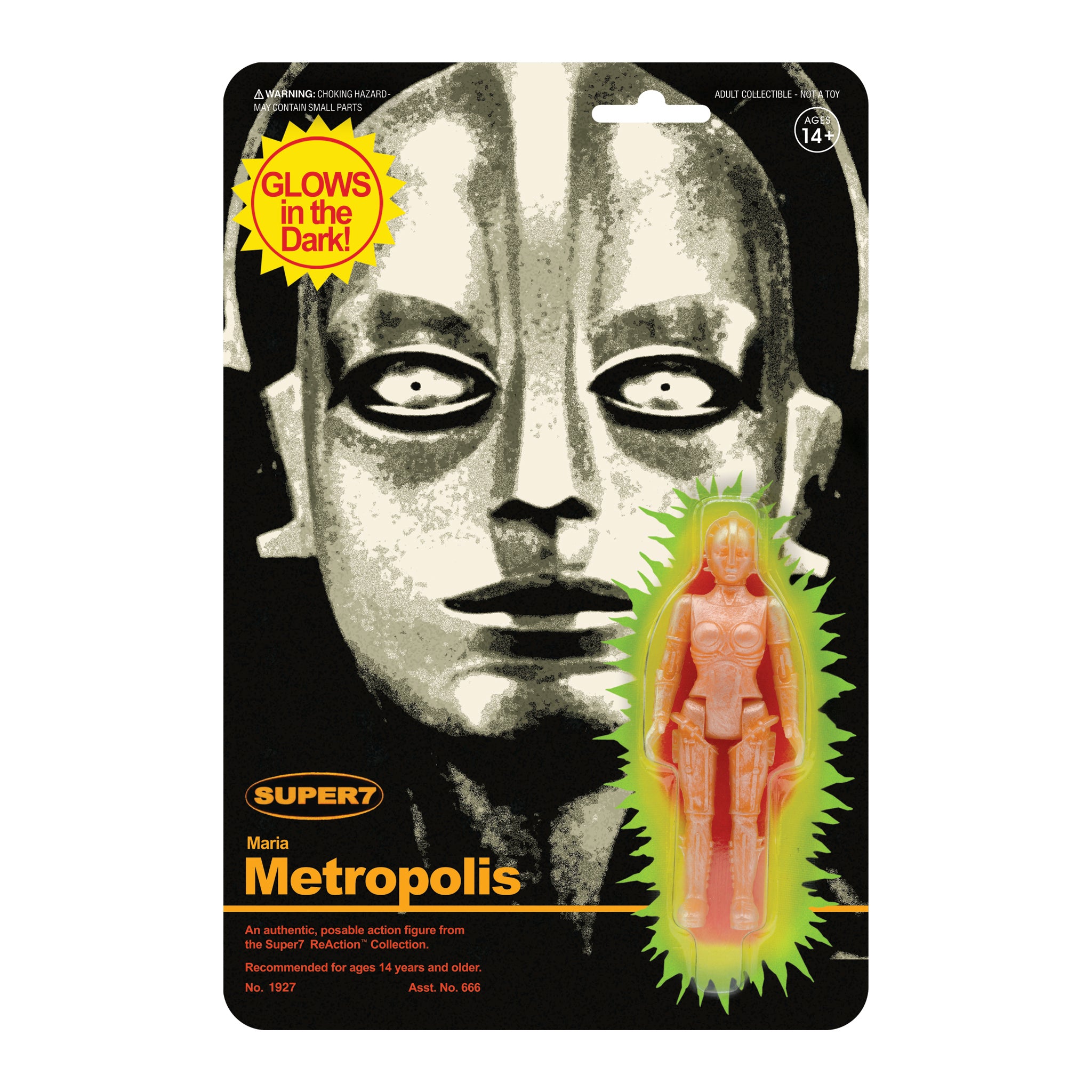 Metropolis ReAction Figure - Maria Monster Glow