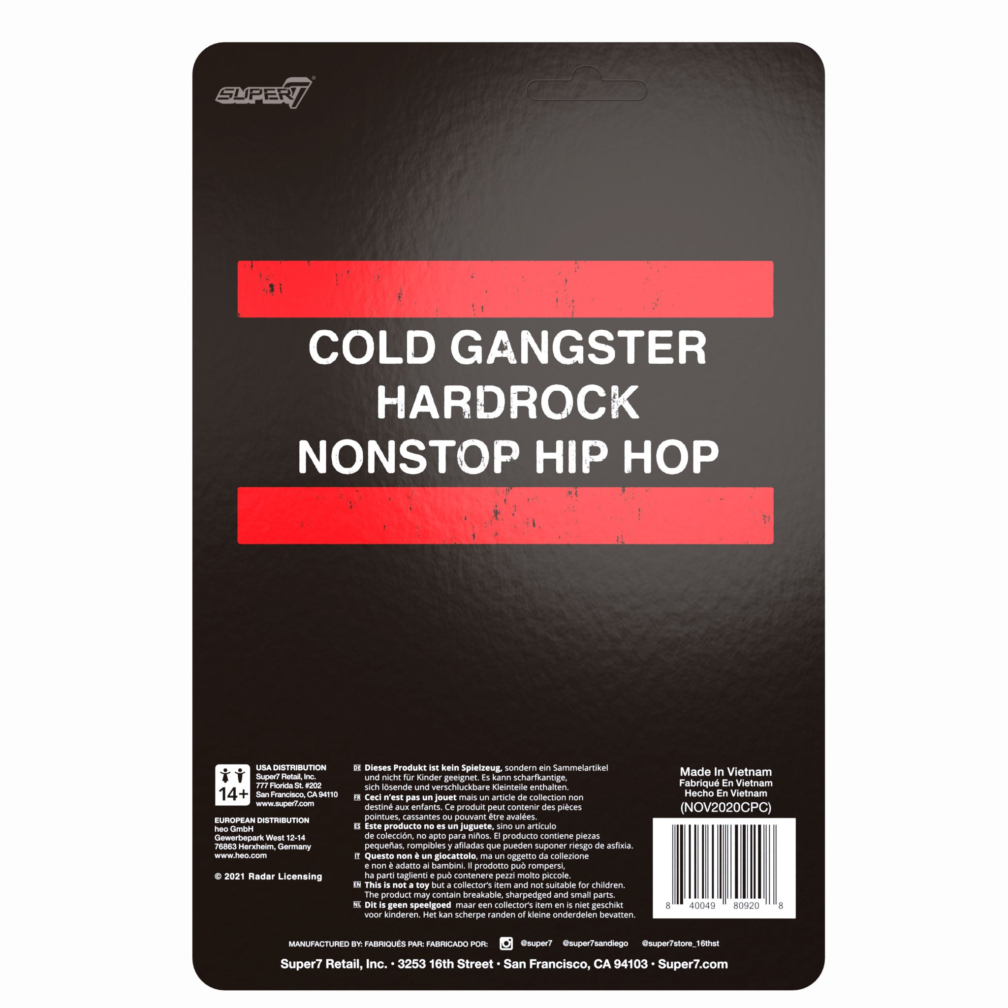 RUN DMC ReAction Figures - Jam Master Jay