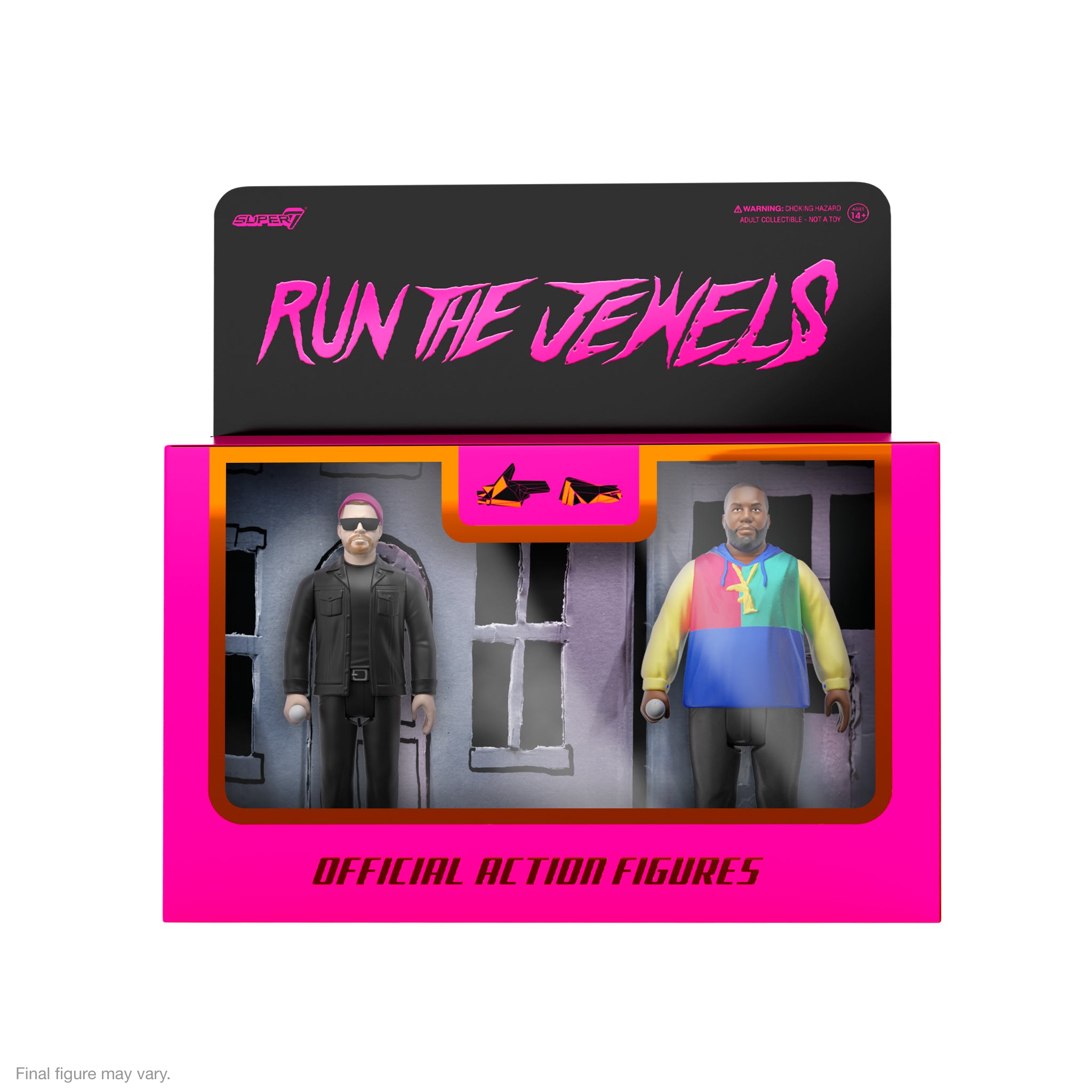 Run The Jewels ReAction Figures 2-Pack - El-P & Killer Mike