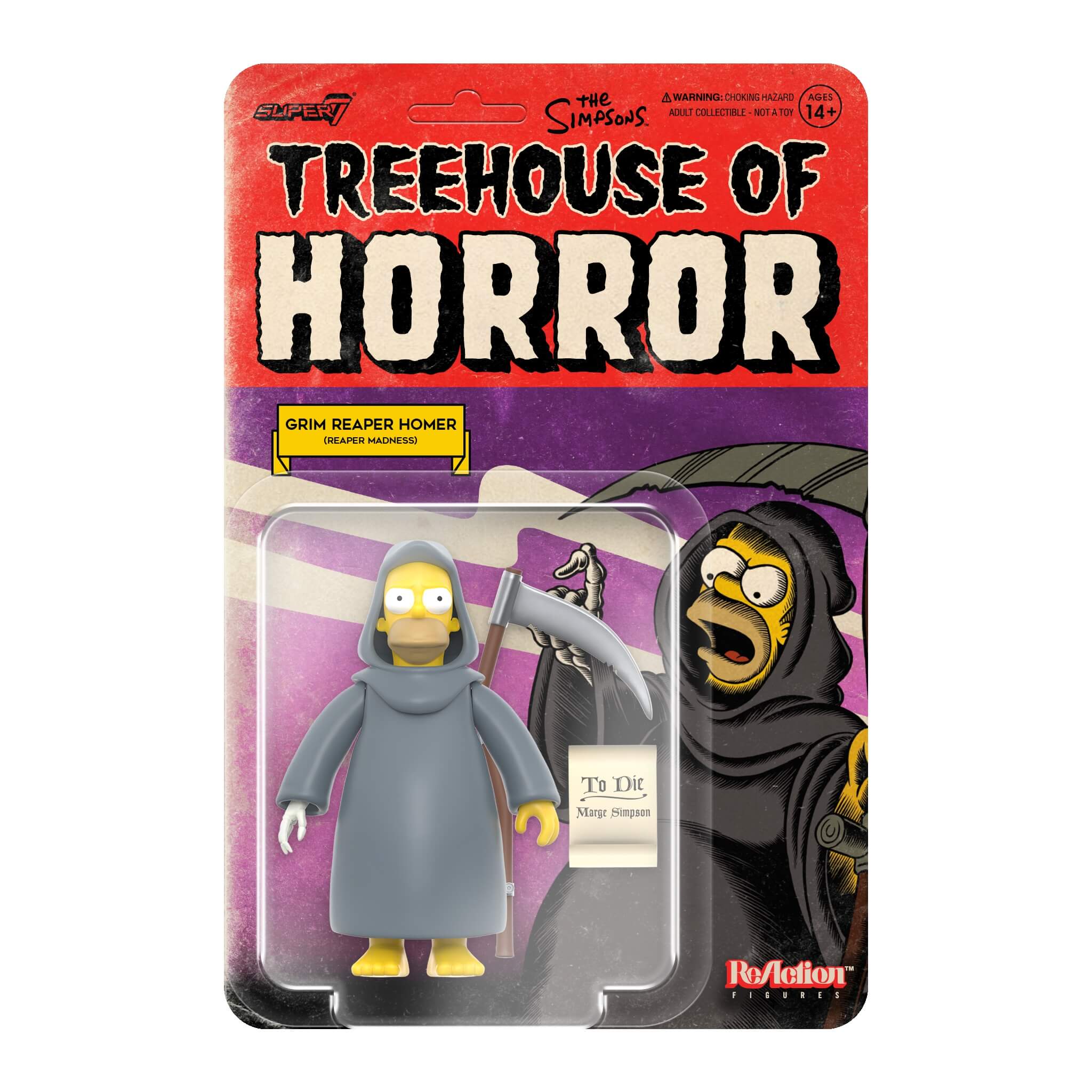 The Simpsons ReAction W3 - Treehouse of Horror - Grim Reaper Homer