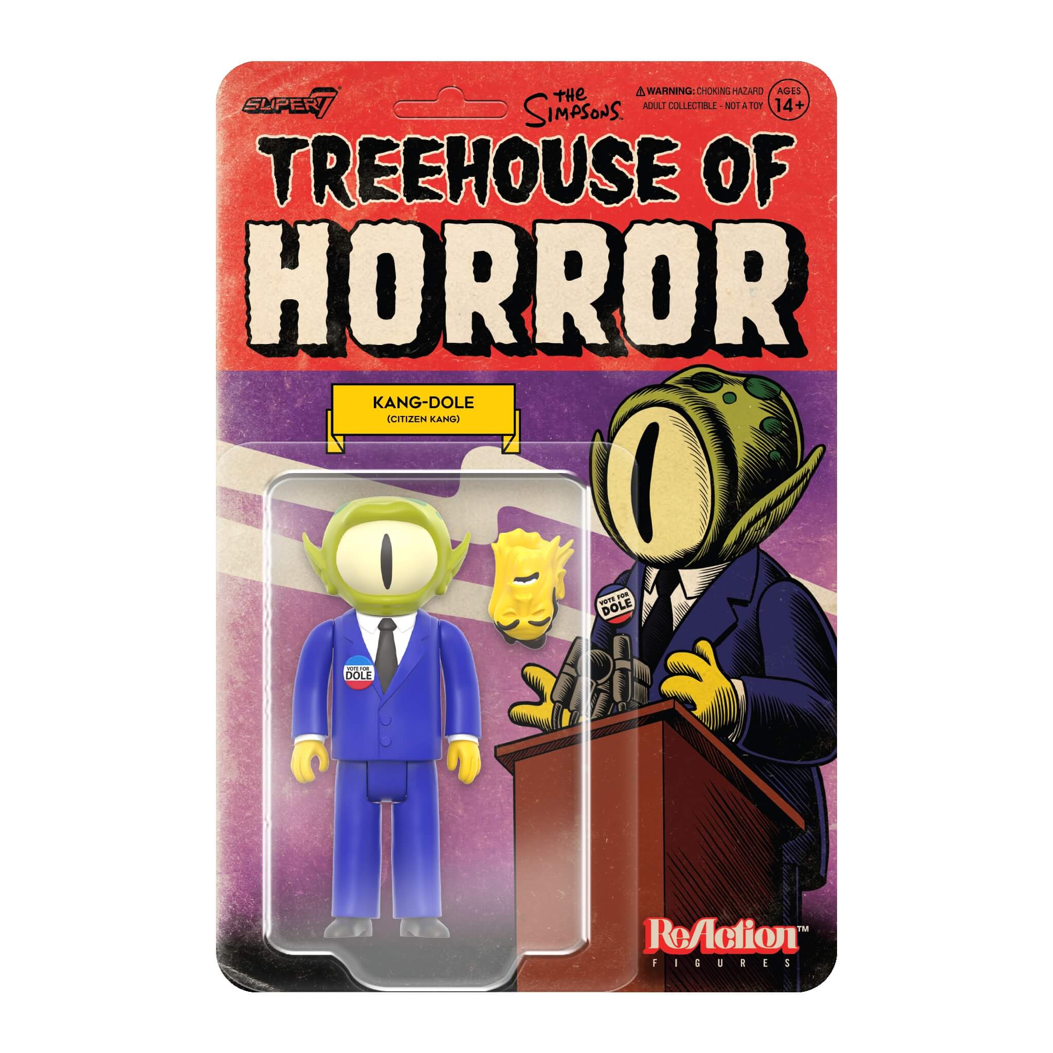 The Simpsons ReAction W3 - Treehouse of Horror - Alien President