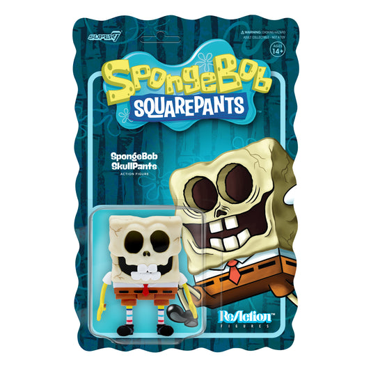 SpongeBob SquarePants ReAction Wave 2 - SpongeBob SkullPants