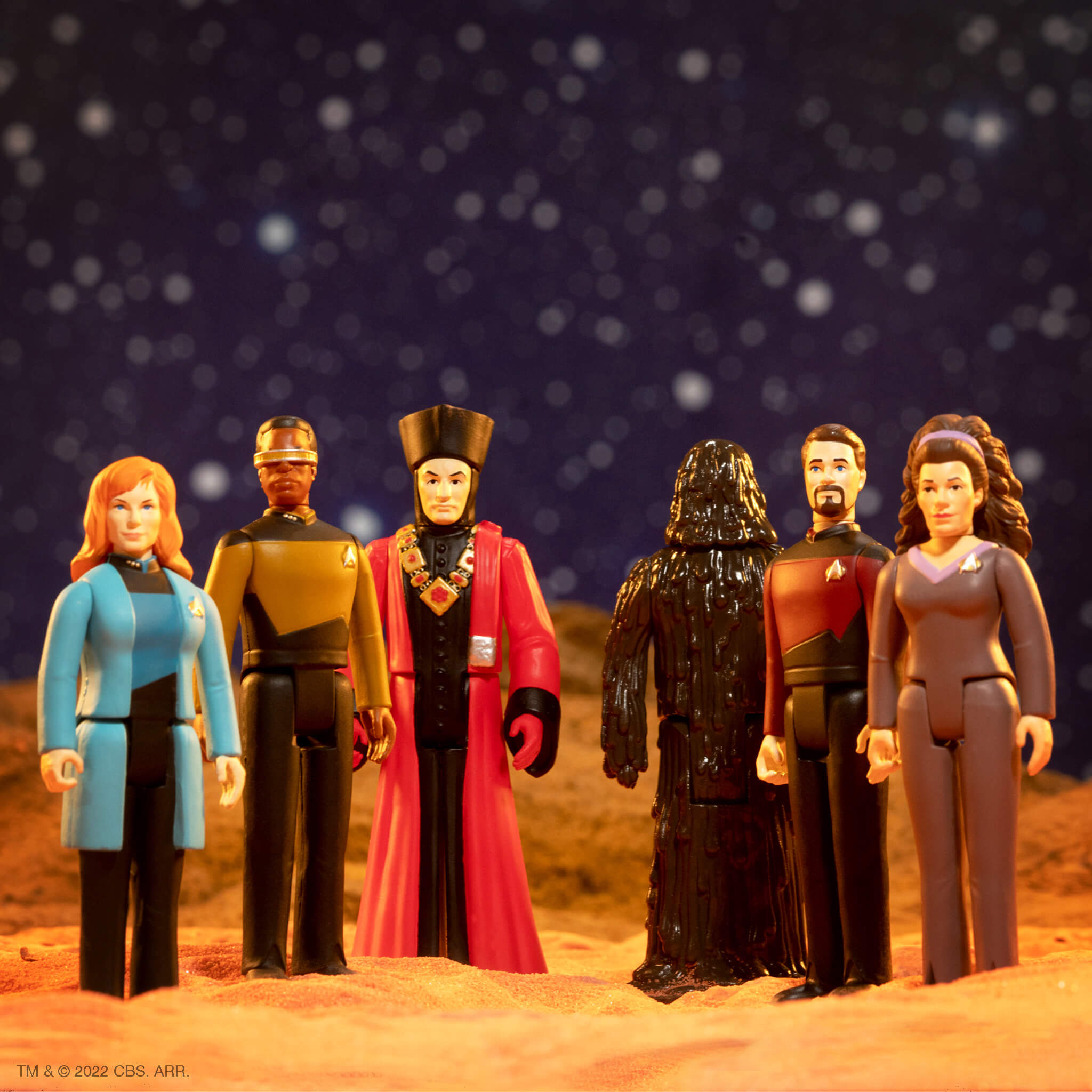 Star Trek: The Next Generation Wave 2 6 Figure Set