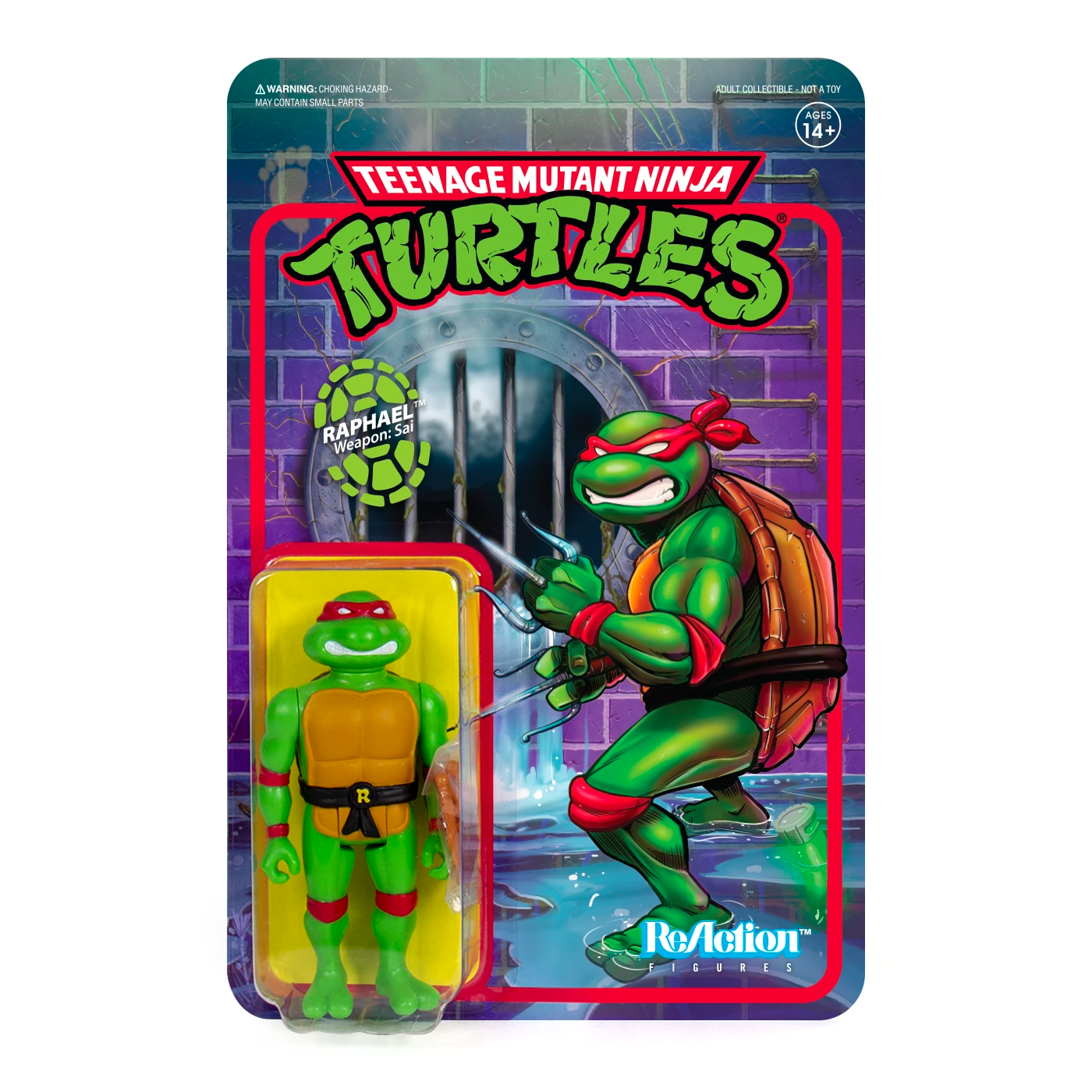 Teenage Mutant Ninja Turtles ReAction Figure - Raphael