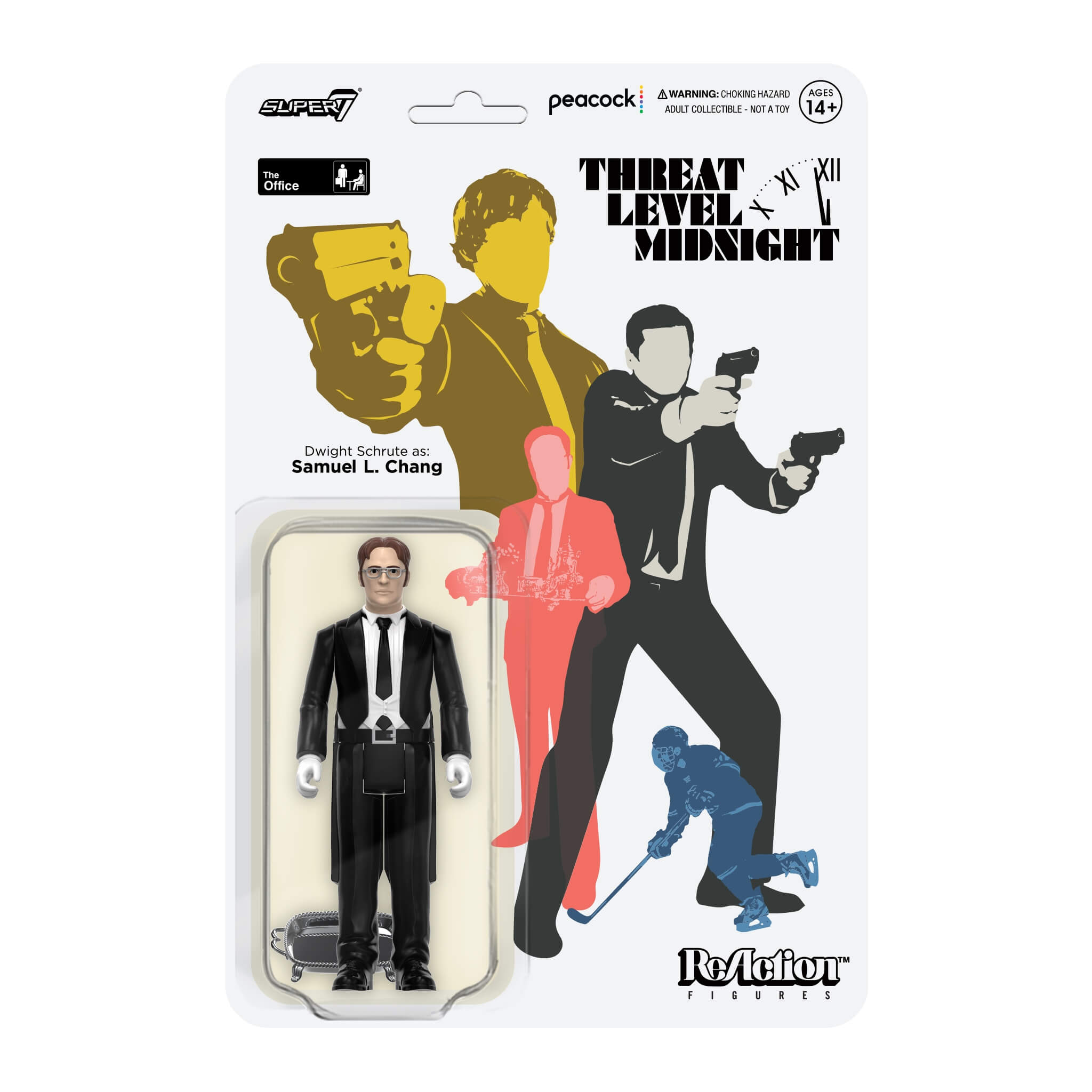 The Office ReAction Figures Wave 1 - Dwight Schrute as Samuel L. Chang