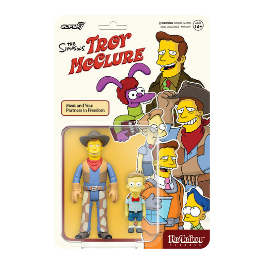 The Simpsons ReAction W2 - Troy McClure (Meat and You: Partners in Freedom)