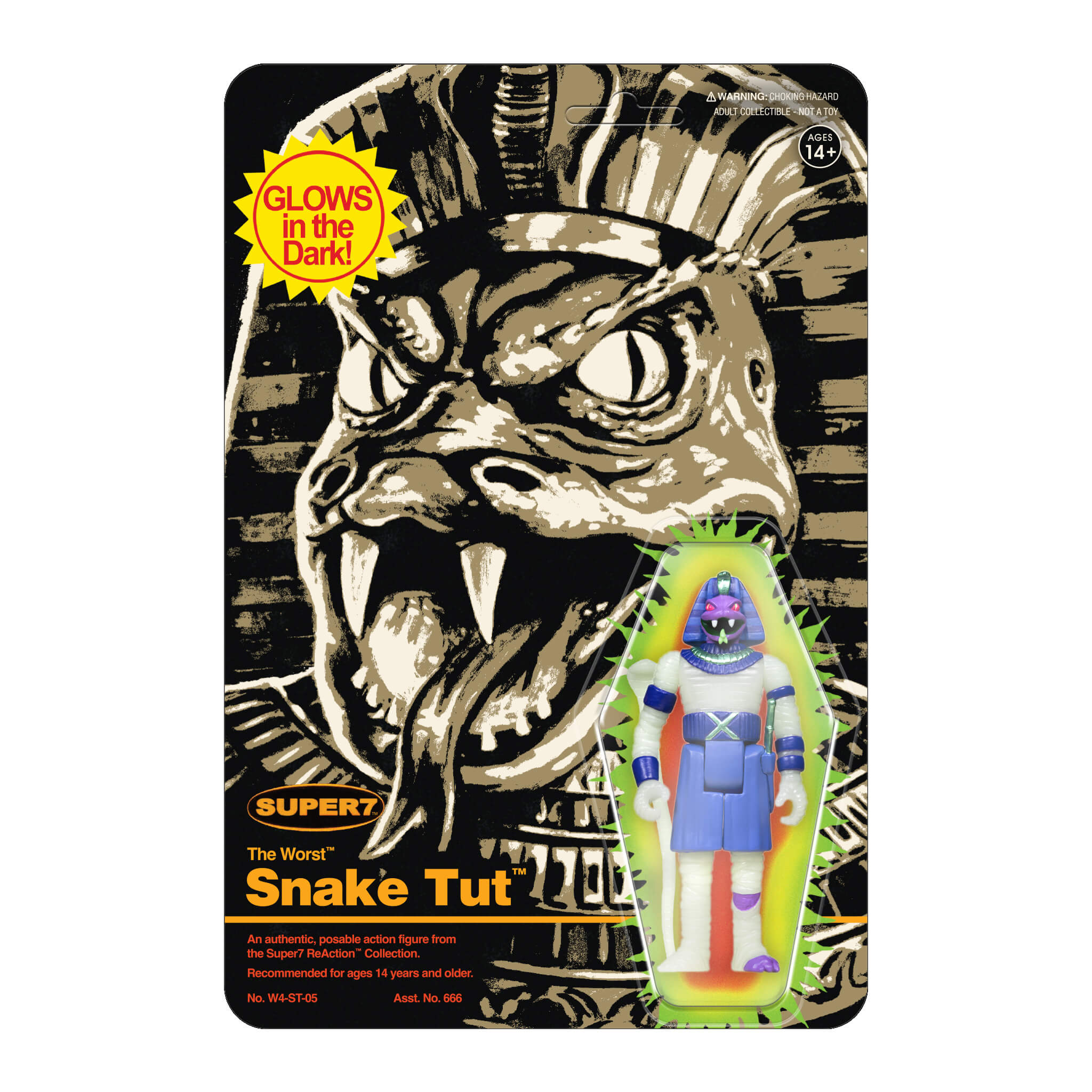 The Worst ReAction Wave 1 - Snake Tut (Monster Glow)