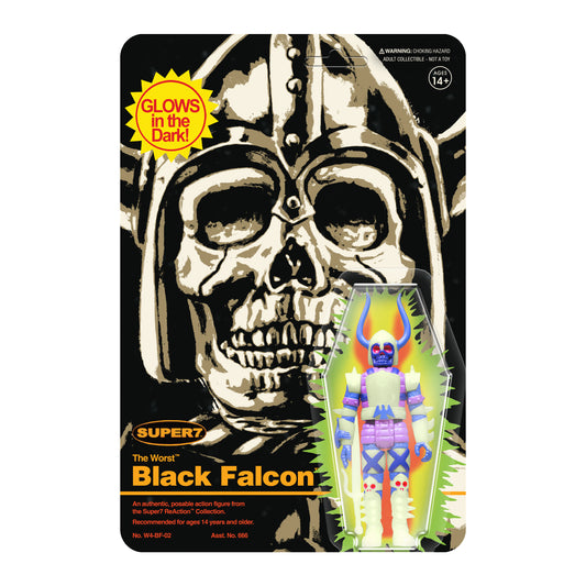 The Worst ReAction Wave 1 - Black Falcon (Monster Glow)