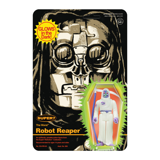 The Worst ReAction Wave 1 - Robot Reaper (Monster Glow)