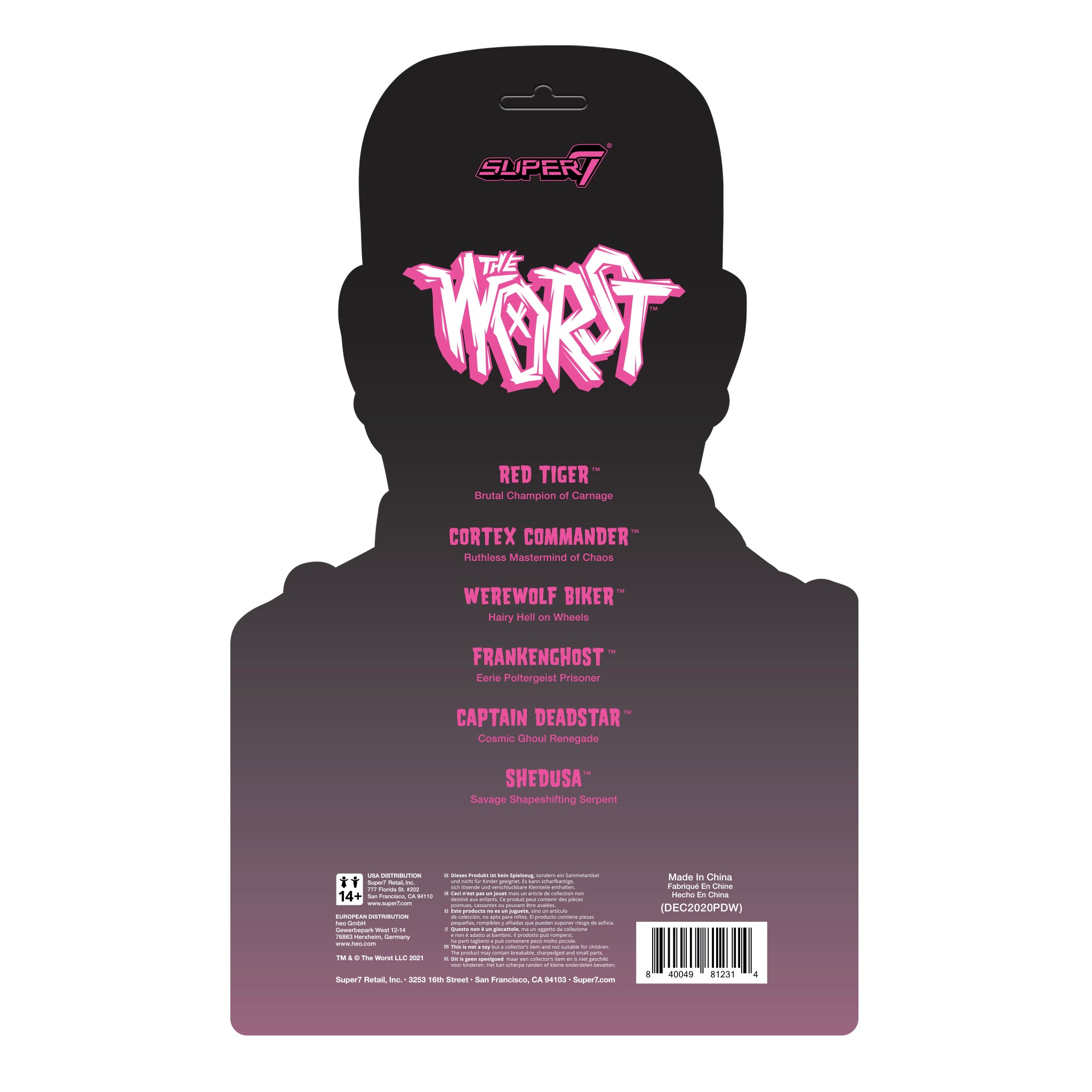 The Worst ReAction Figure - Frankenghost (Monster Glow)