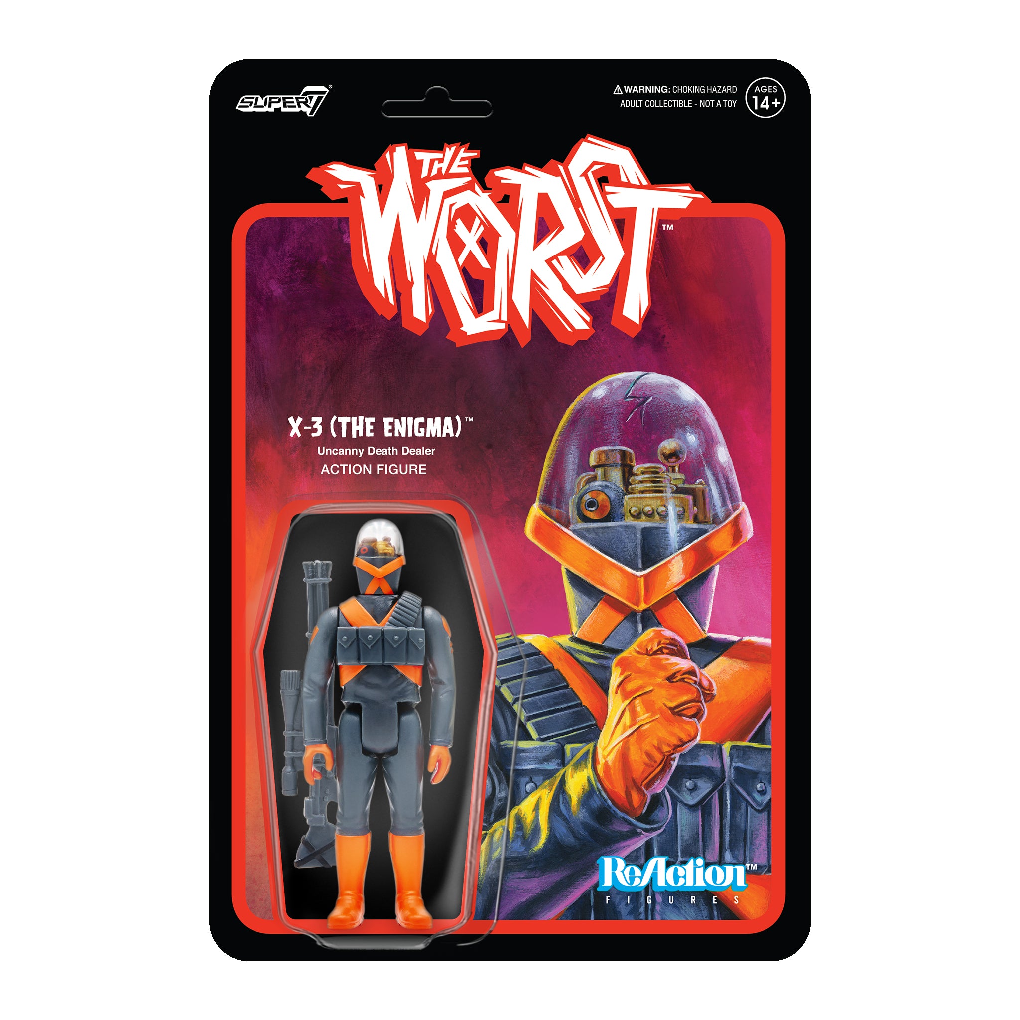 The Worst ReAction Figures Wave 3 - X-Series (Full Set)