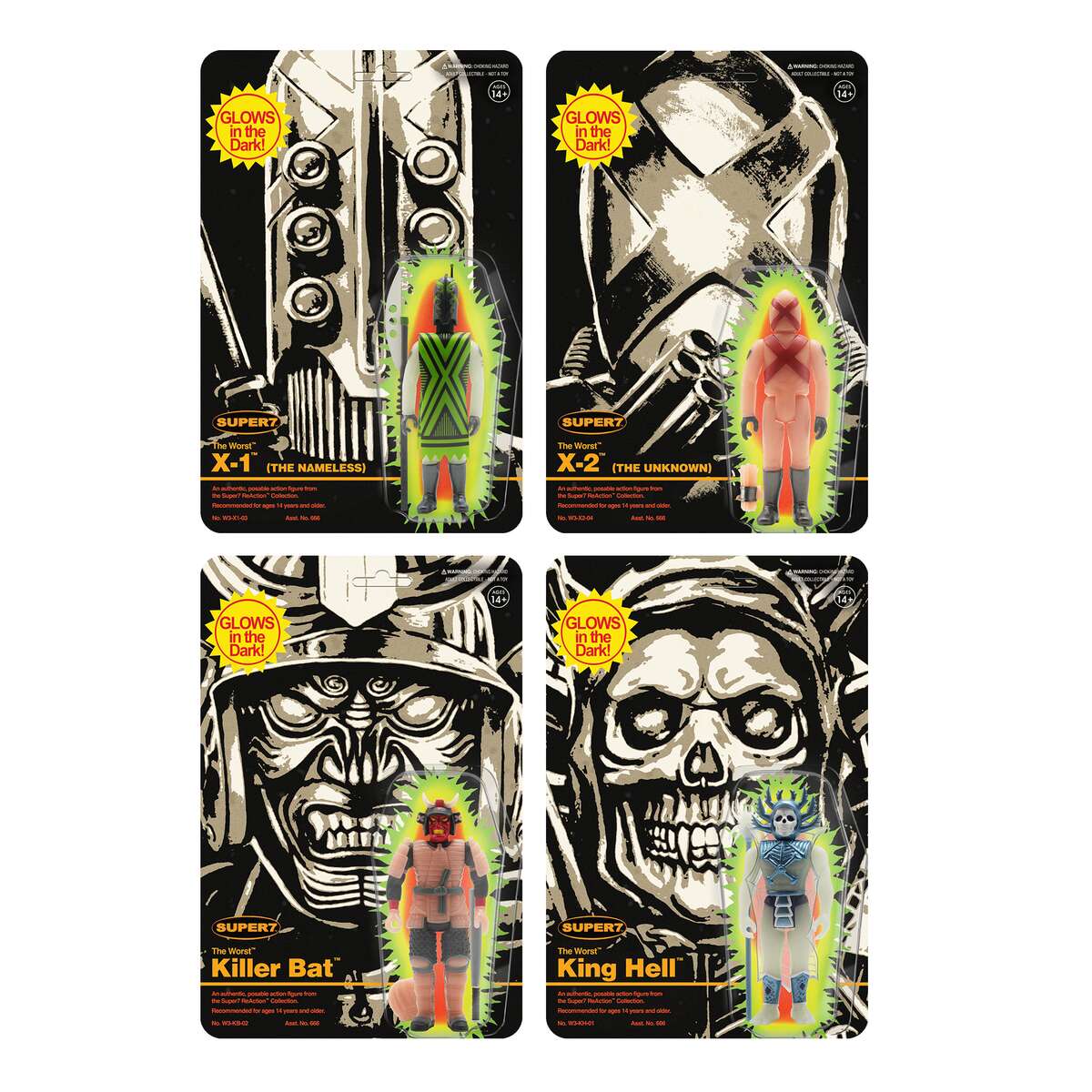 The WORST SDCC Monster Glow 4 pack