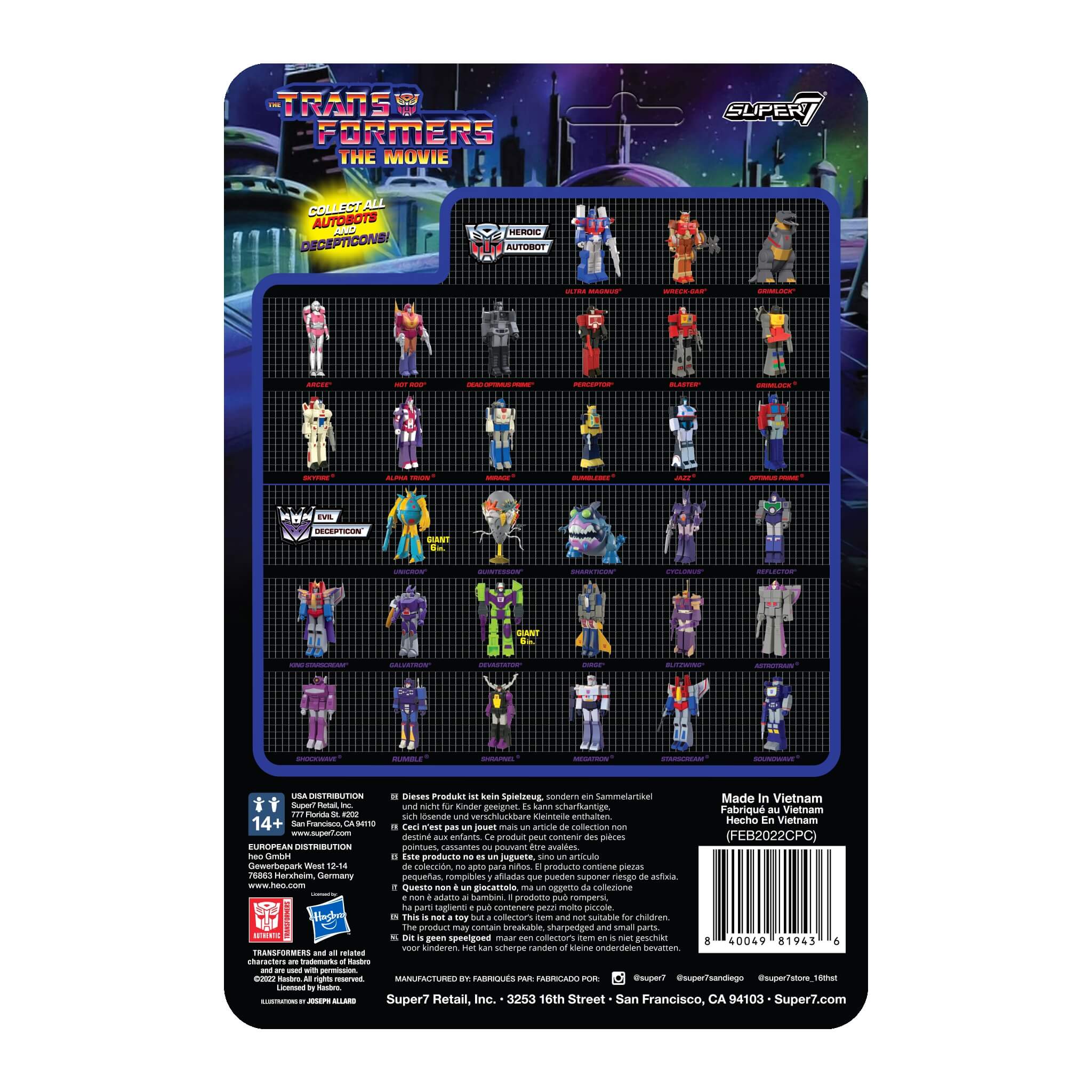 Transformers ReAction Figures Wave 6 - Wreck-Gar (G1)