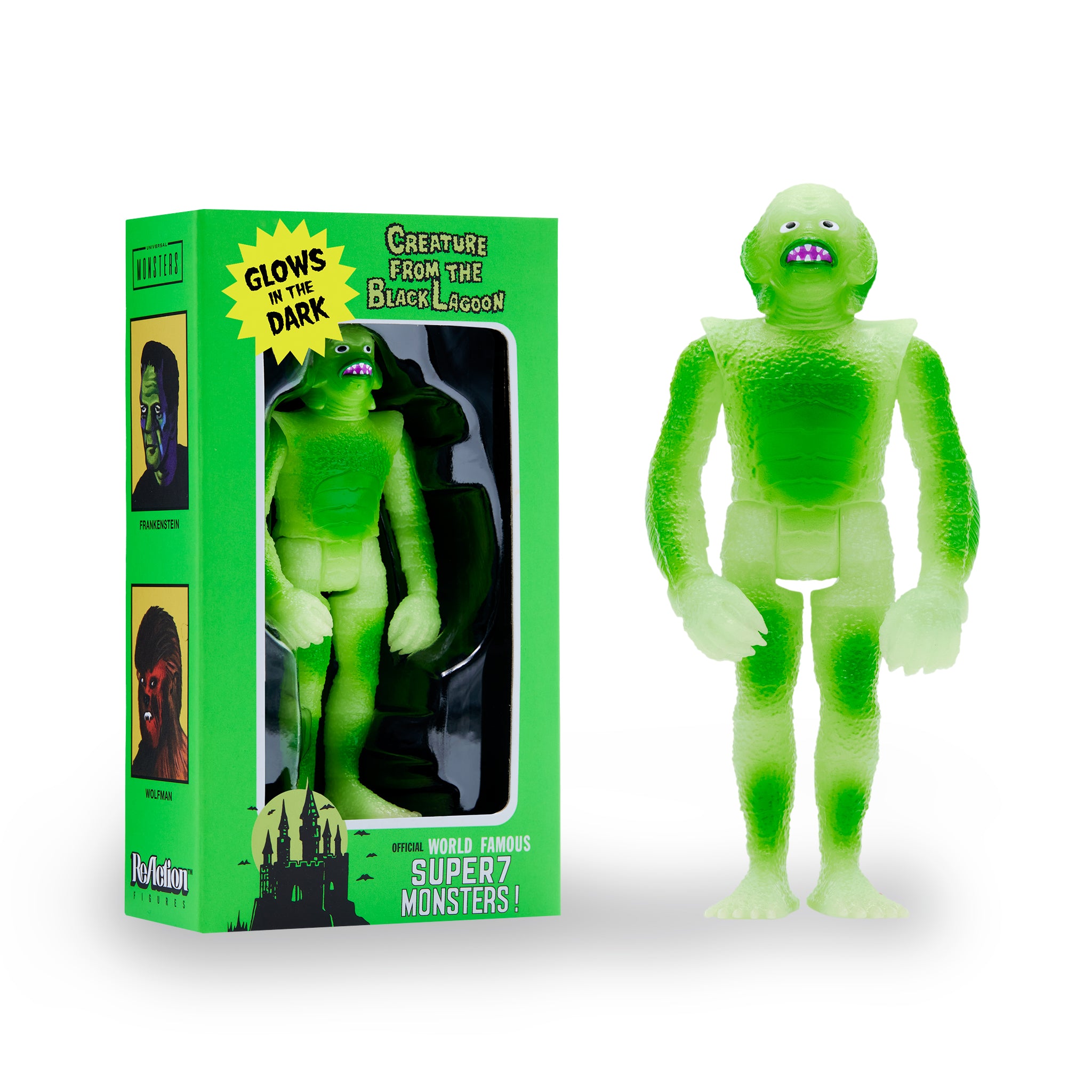 Universal Monsters ReAction Figures - Creature From The Black Lagoon (Super Creature Glow)