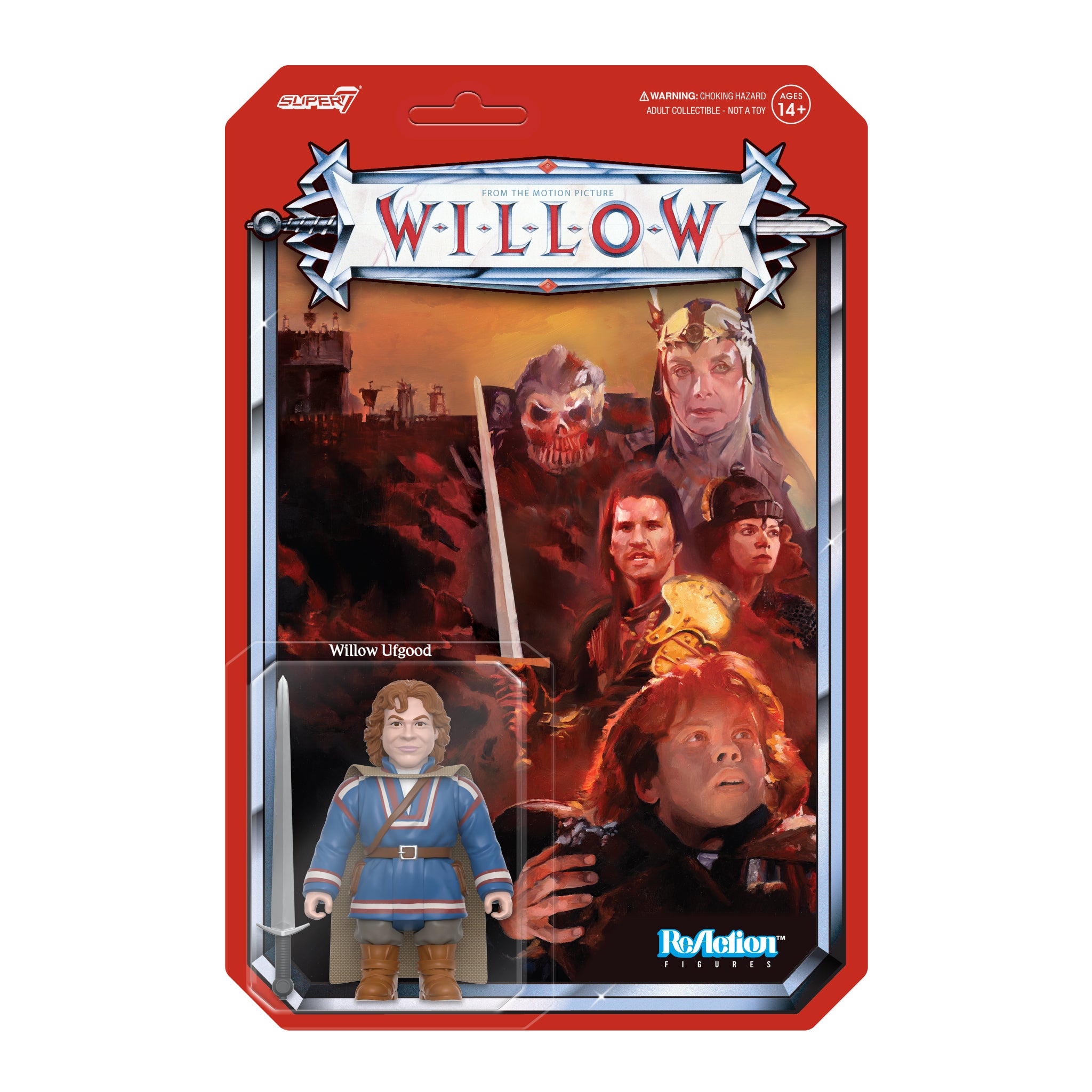 Willow ReAction Figure Wave 2 - Willow (with Sword)