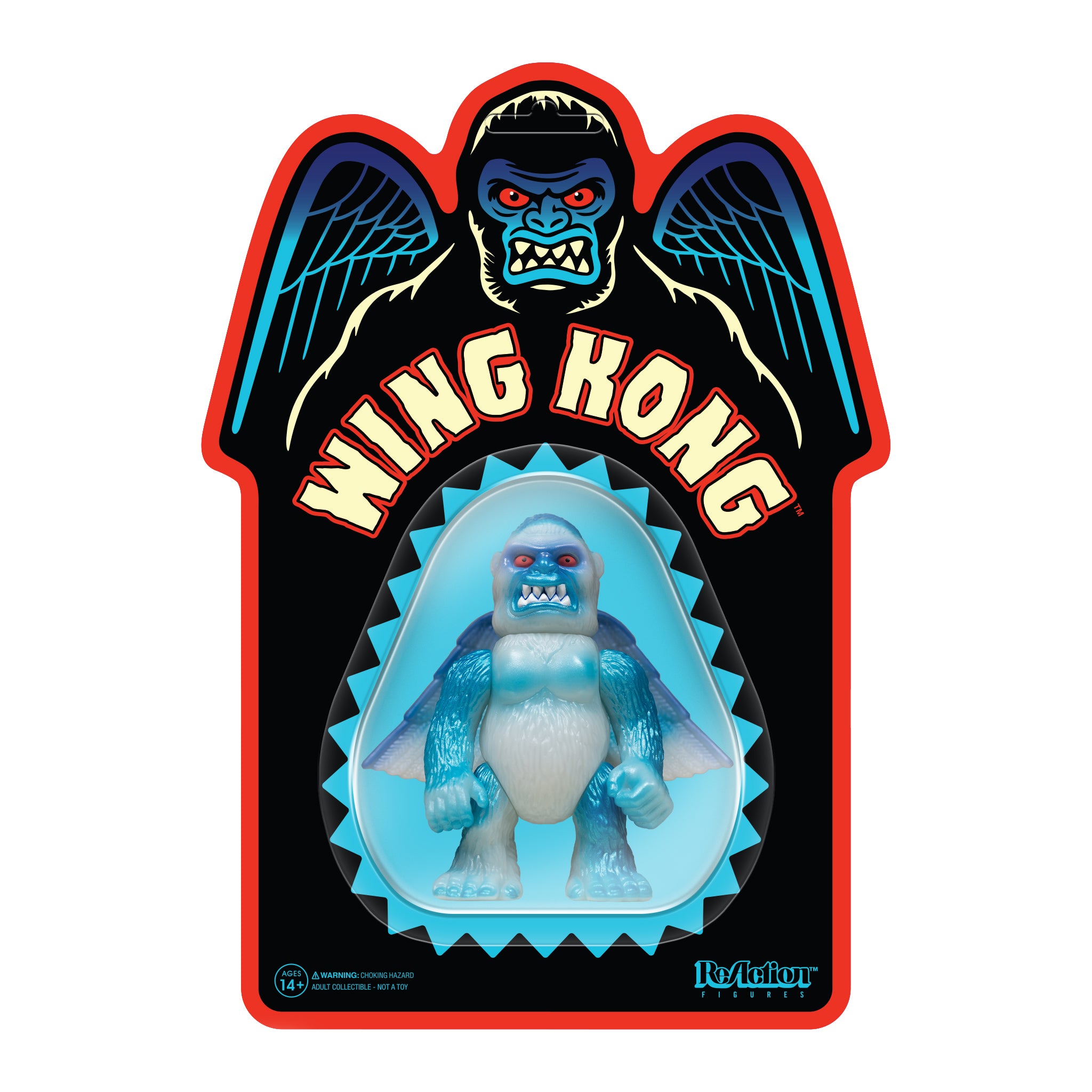 Super7 ReAction Figure Wave 1 - Wing Kong (Monster GLOW)