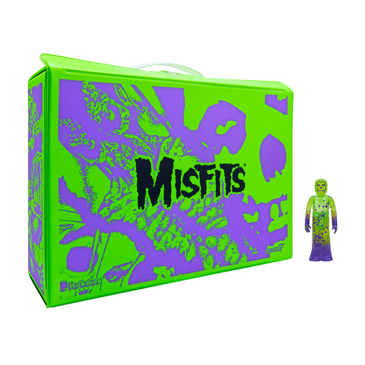 Misfits ReAction Figures - Carry Case with Fiend (Neon Green Purple)