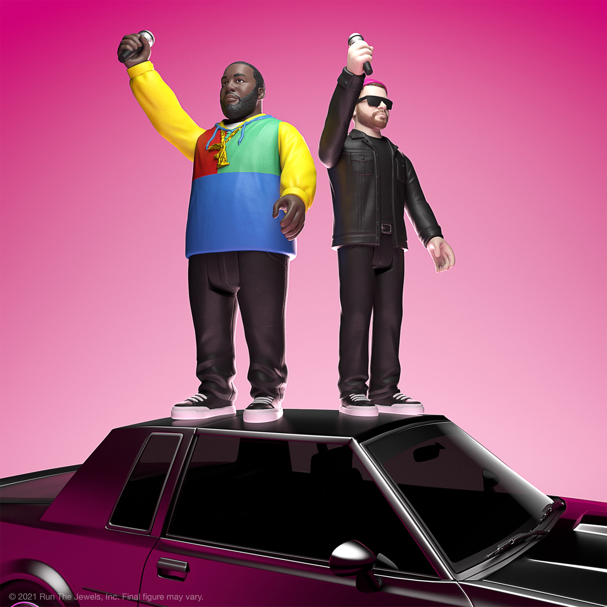 Run The Jewels ReAction Figures 2-Pack - El-P & Killer Mike
