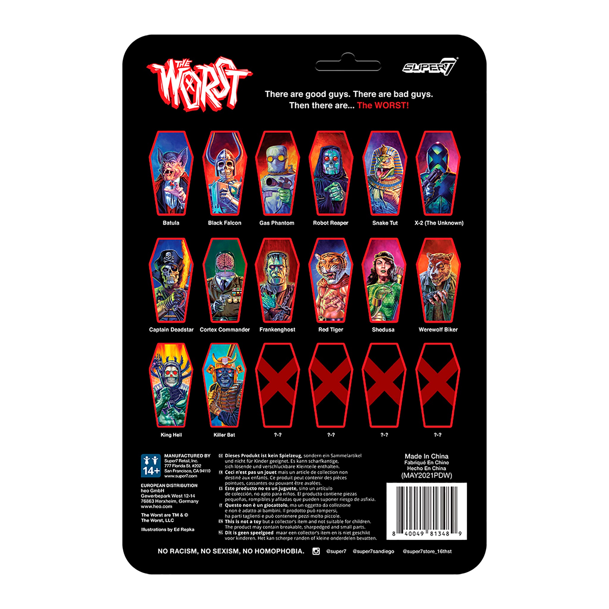 The Worst ReAction Figures Wave 3 - King Hell