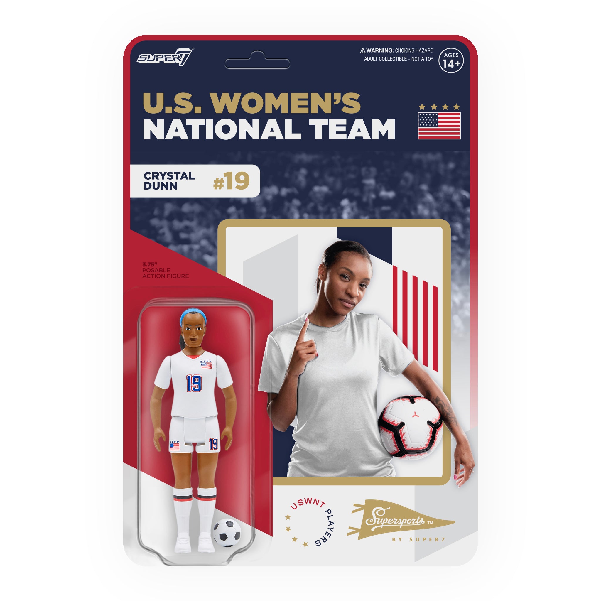 USWNT Players Supersports Figure - Crystal Dunn