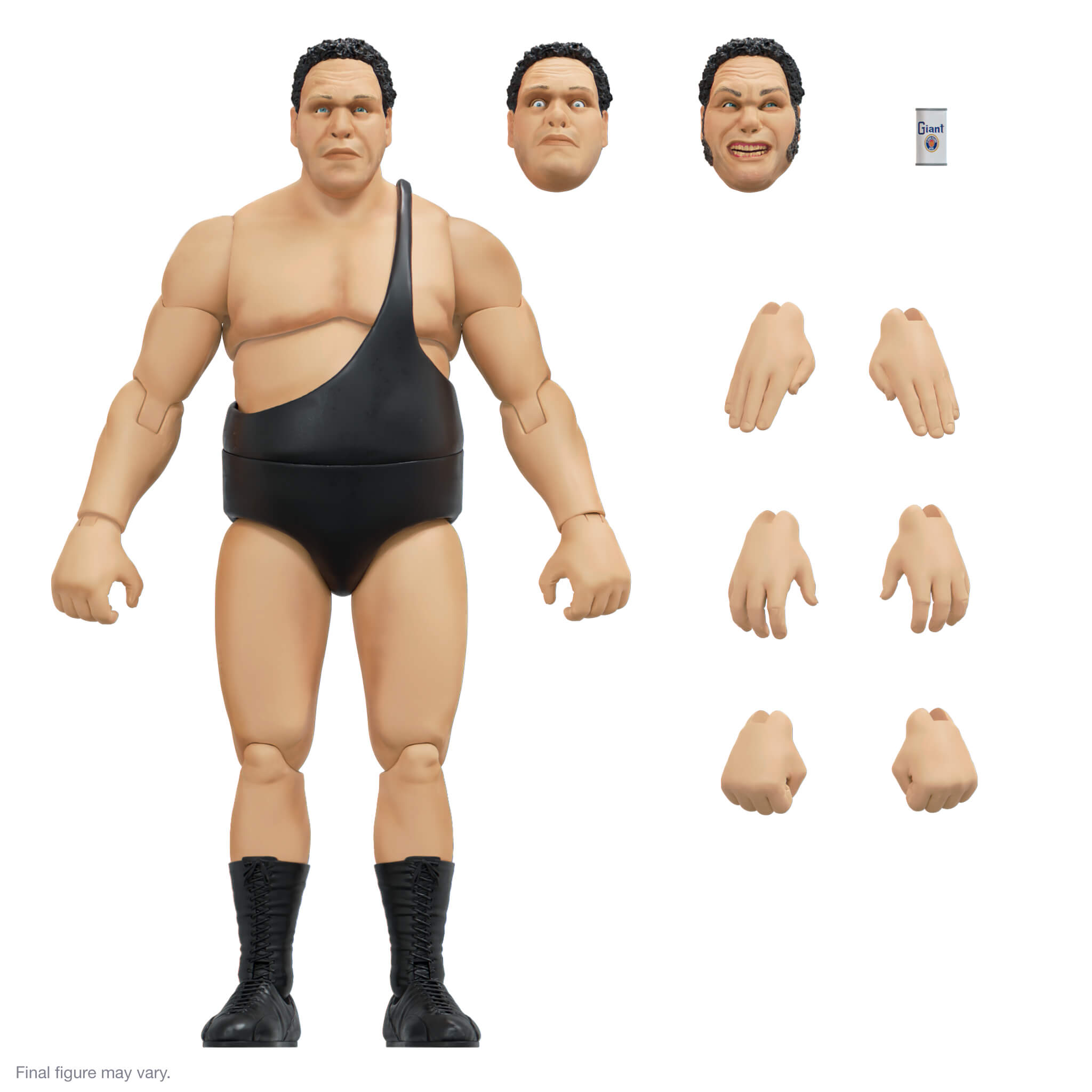 Andre the Giant ULTIMATES! Figure - Black Singlet