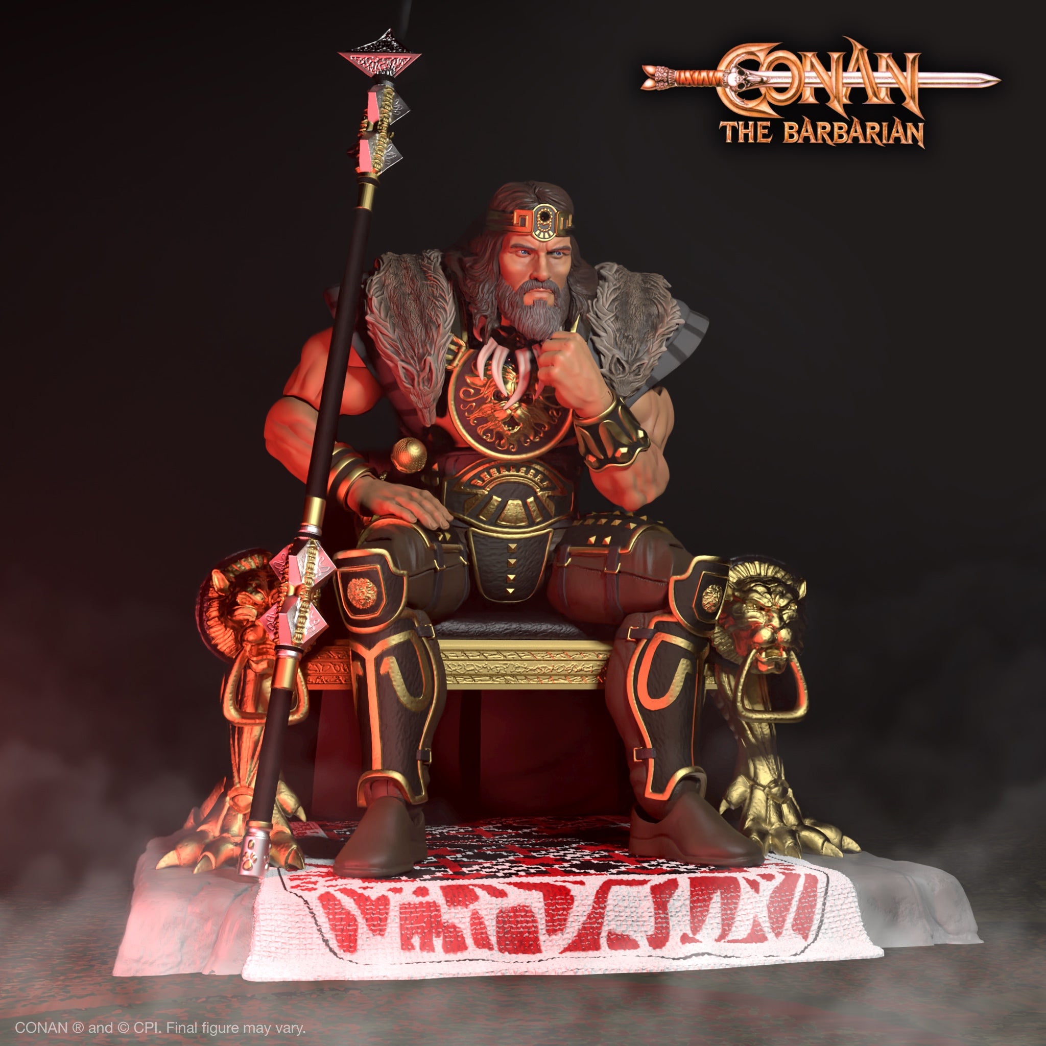 Conan The Barbarian ULTIMATES! Wave 4 - Aquilonian Throne