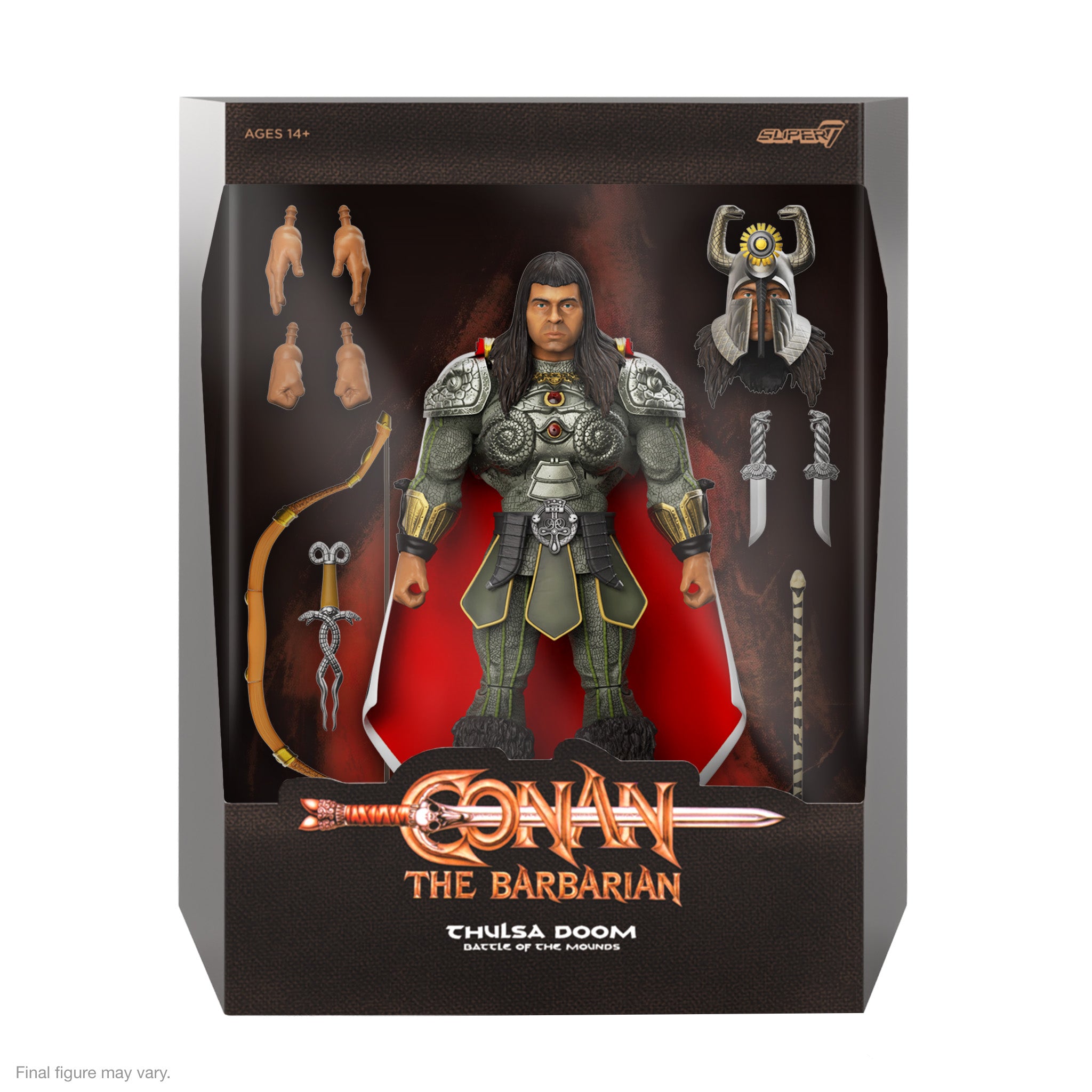 Conan the Barbarian ULTIMATES! Wave 5 - Battle of the Mounds Set of 4